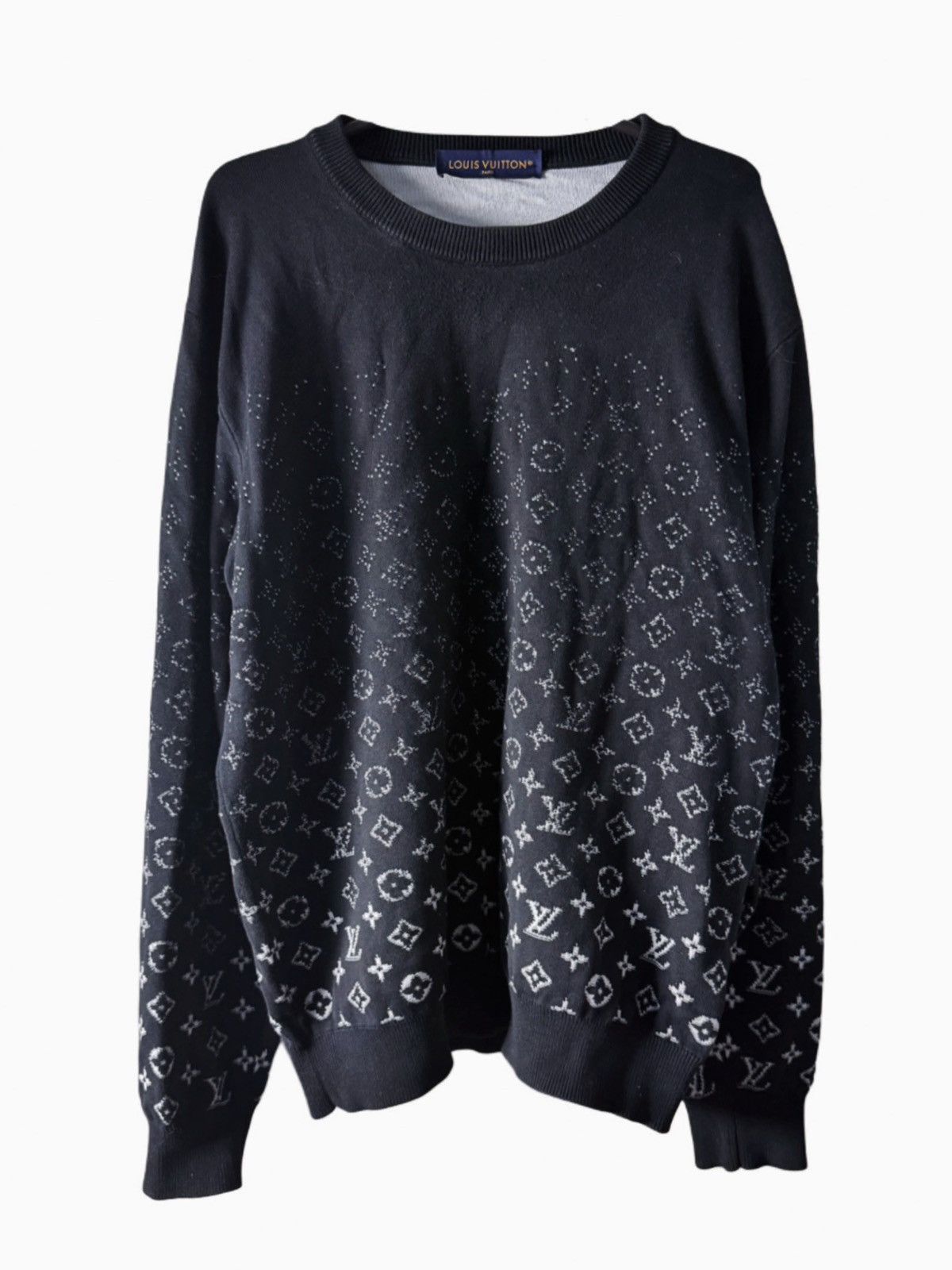 Louis Vuitton LOUIS VUITTON Gradient Cotton Crewneck Size US L / EU 52-54 / 3 - 1 Thumbnail