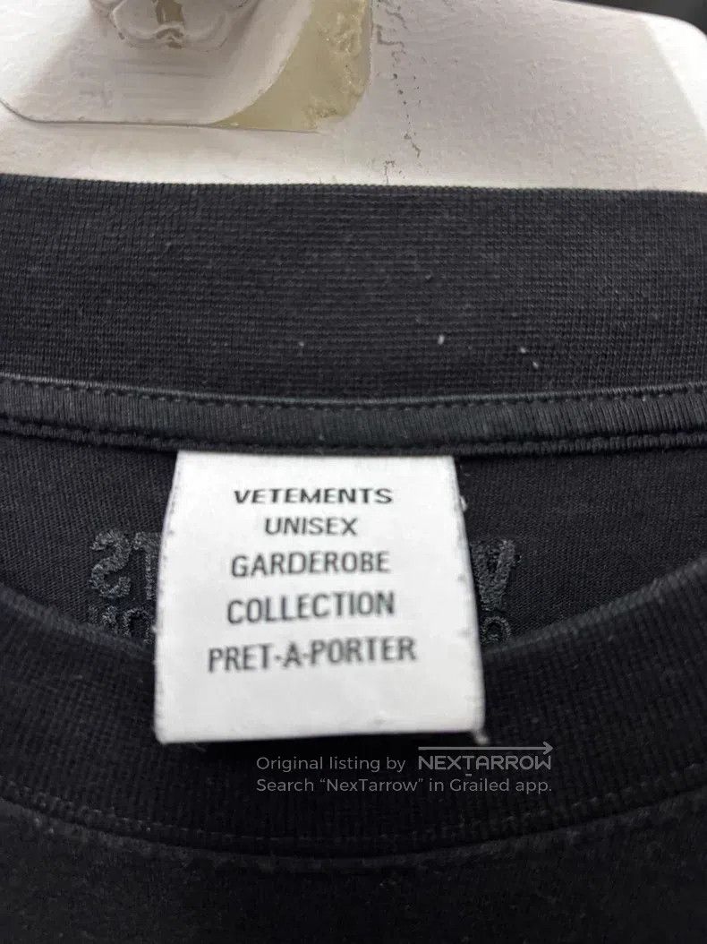 Vetements VETEMENTS short sleeves Size US S / EU 44-46 / 1 - 4 Thumbnail