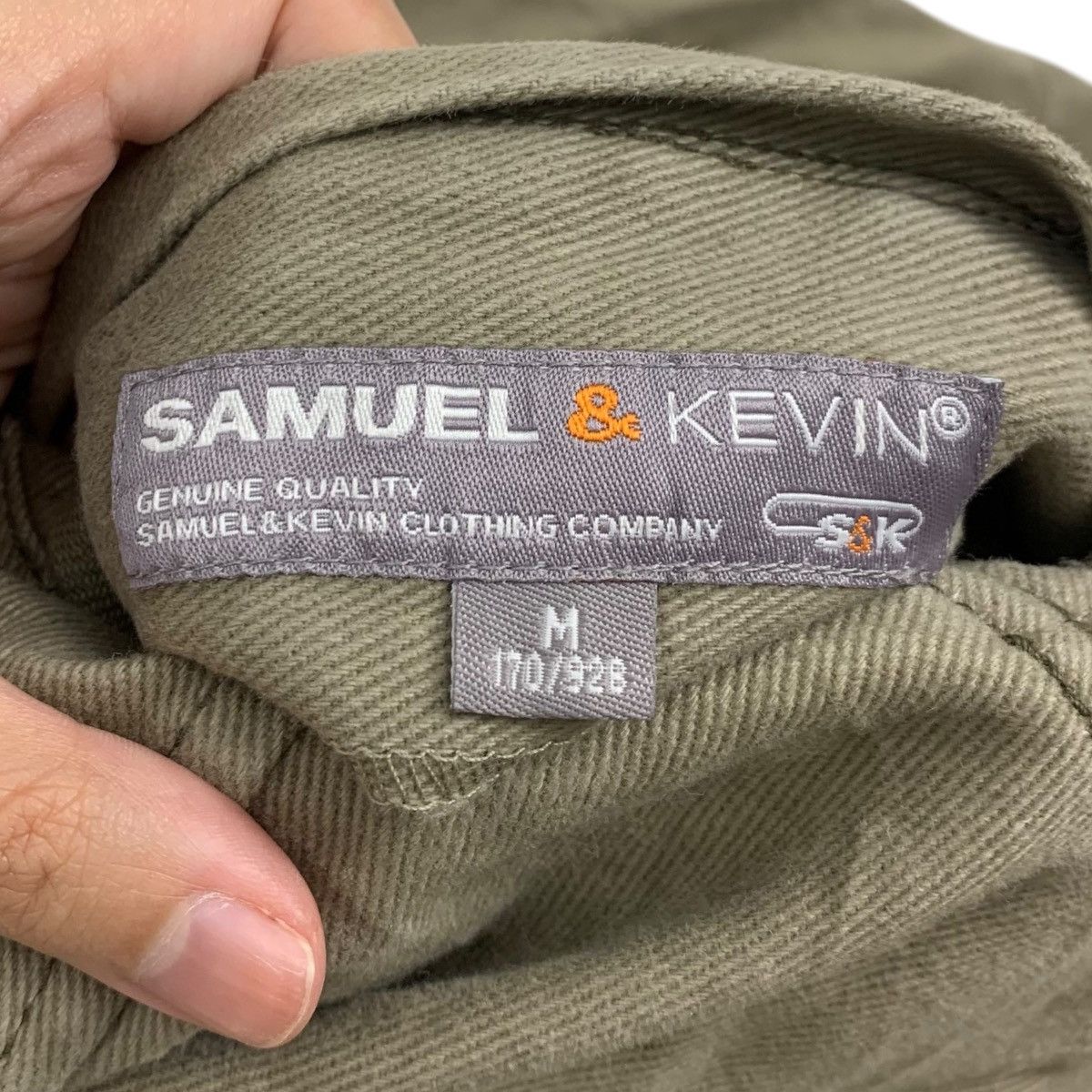 Vintage Vintage SAMUEL & KEVIN Forest Patrol LOT-28 Khaki Jacket Size M / US 6-8 / IT 42-44 - 7 Thumbnail