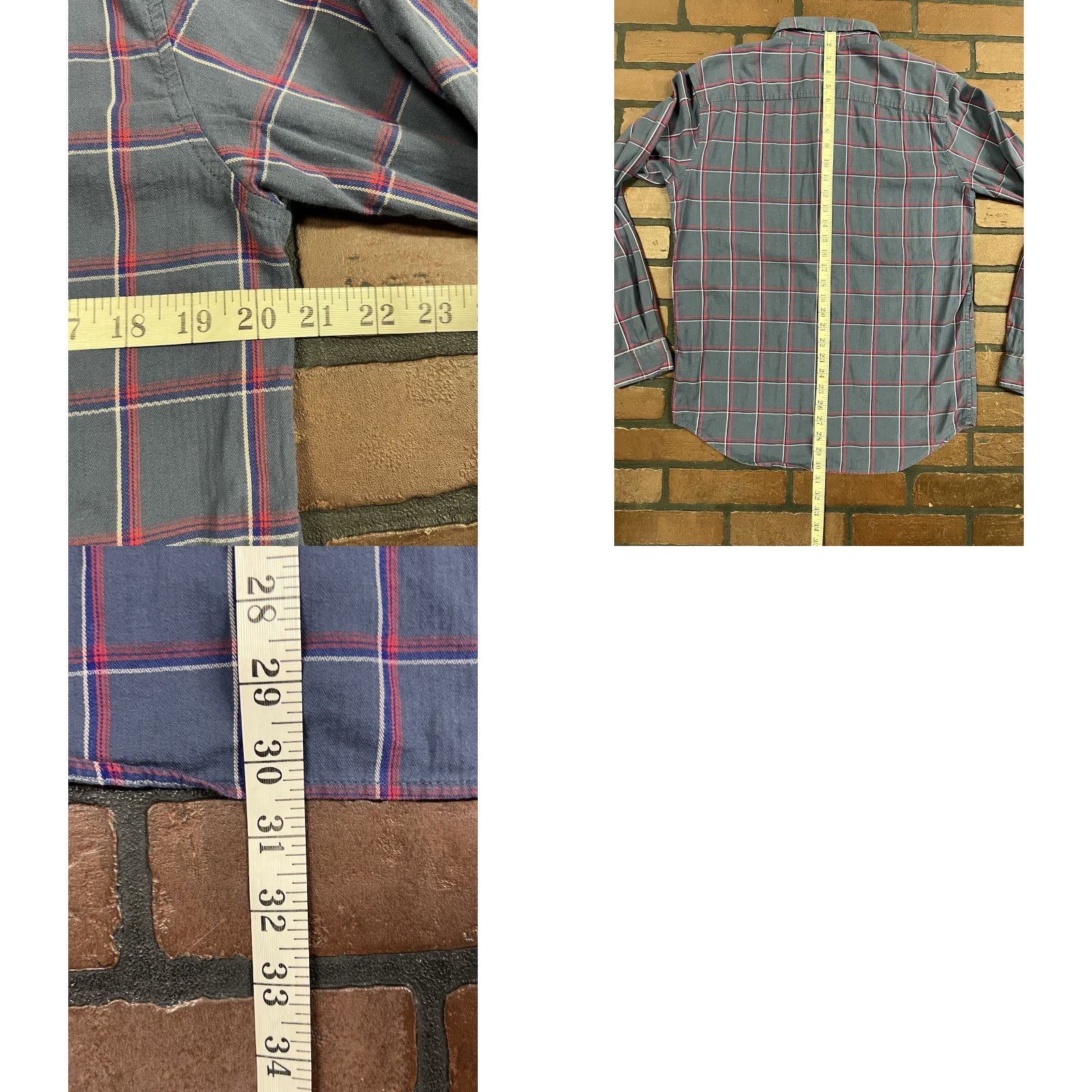 Vintage Columbia Plaid Long Sleeve Shirt Button-Up Mens M Blue Red Size US M / EU 48-50 / 2 - 8 Thumbnail