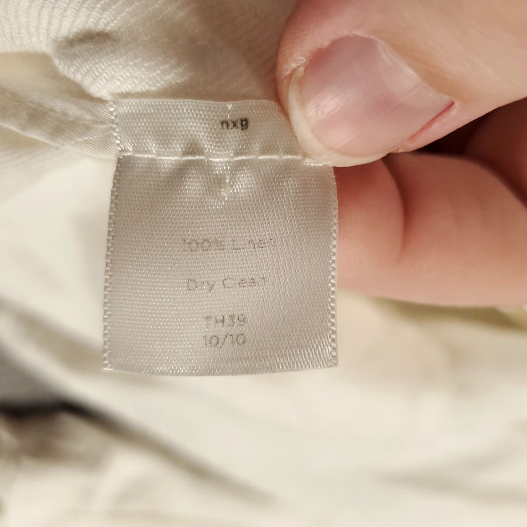 Talbots VINTAGE Talbots Linen Jacket Womens Petite 14 White Casual Travel Workwear Short Sleeve Full Zip Hood Packable Size XL / US 12-14 / IT 48-50 - 4 Thumbnail