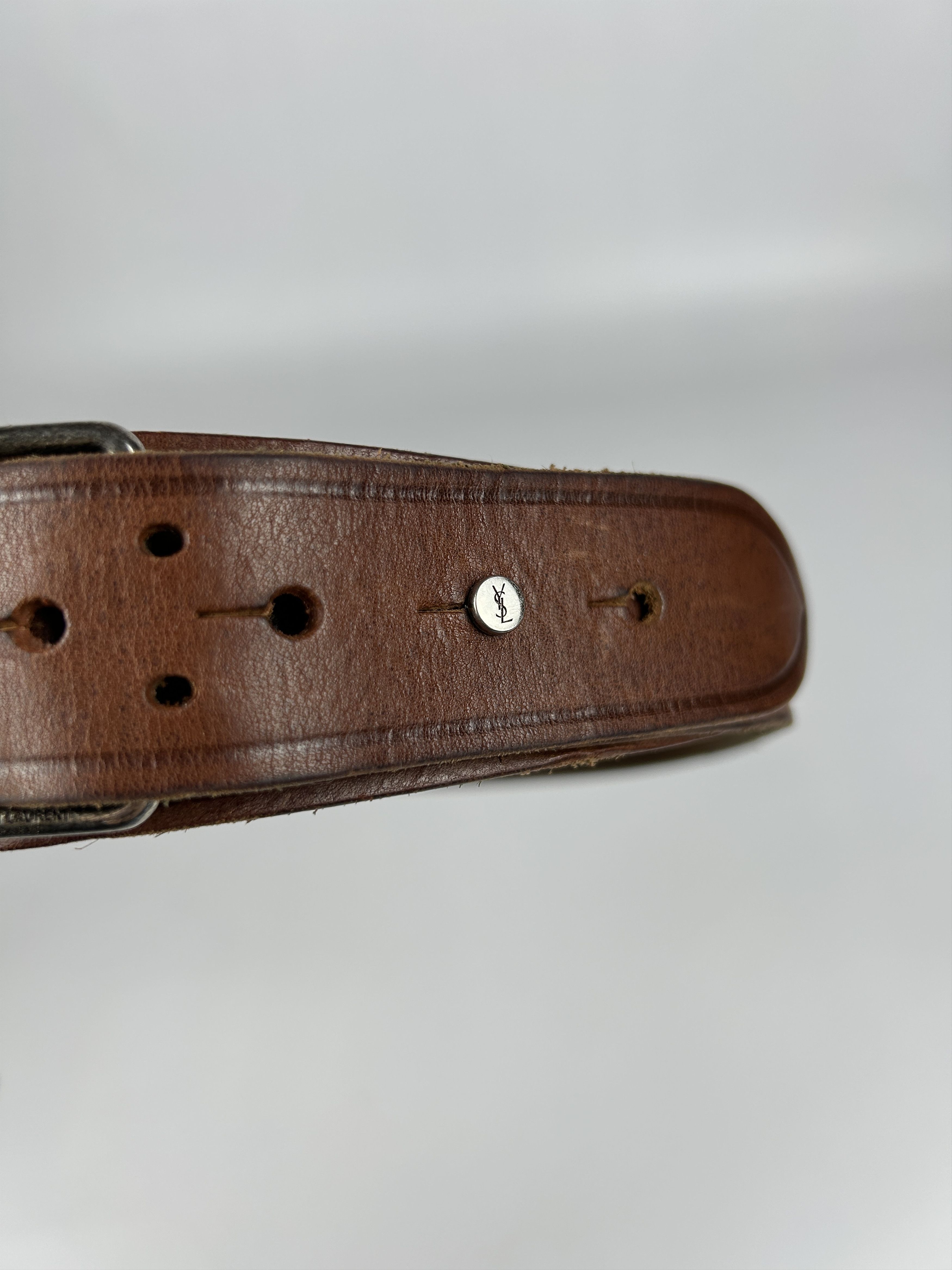 Saint Laurent Paris Saint Laurent leather belt Size ONE SIZE - 7 Thumbnail