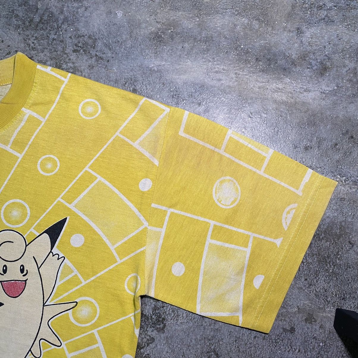 Vintage Vintage 90’s Pokemon Alloverprint T Shirt Bootleg Size US L / EU 52-54 / 3 - 9 Thumbnail