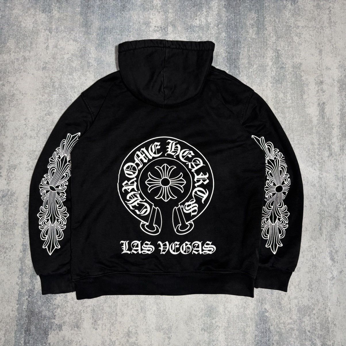 Chrome Hearts Las Vegas Floral Horseshoe Zip Up Size US XL / EU 56 / 4 - 2 Thumbnail