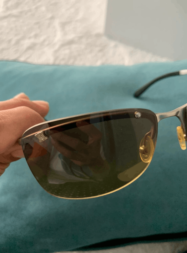 Celine × Phoebe Philo × Vintage Celine Sunglasses Vintage Mask 4017 Size ONE SIZE - 7 Thumbnail
