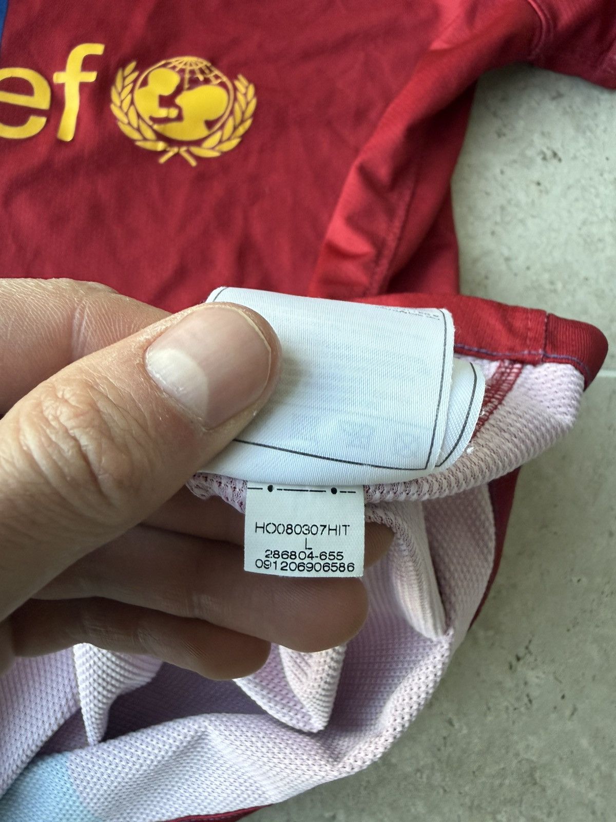 Nike Vintage Nike Barcelona soccer jersey size Women’s Size L / US 10 / IT 46 - 5 Thumbnail