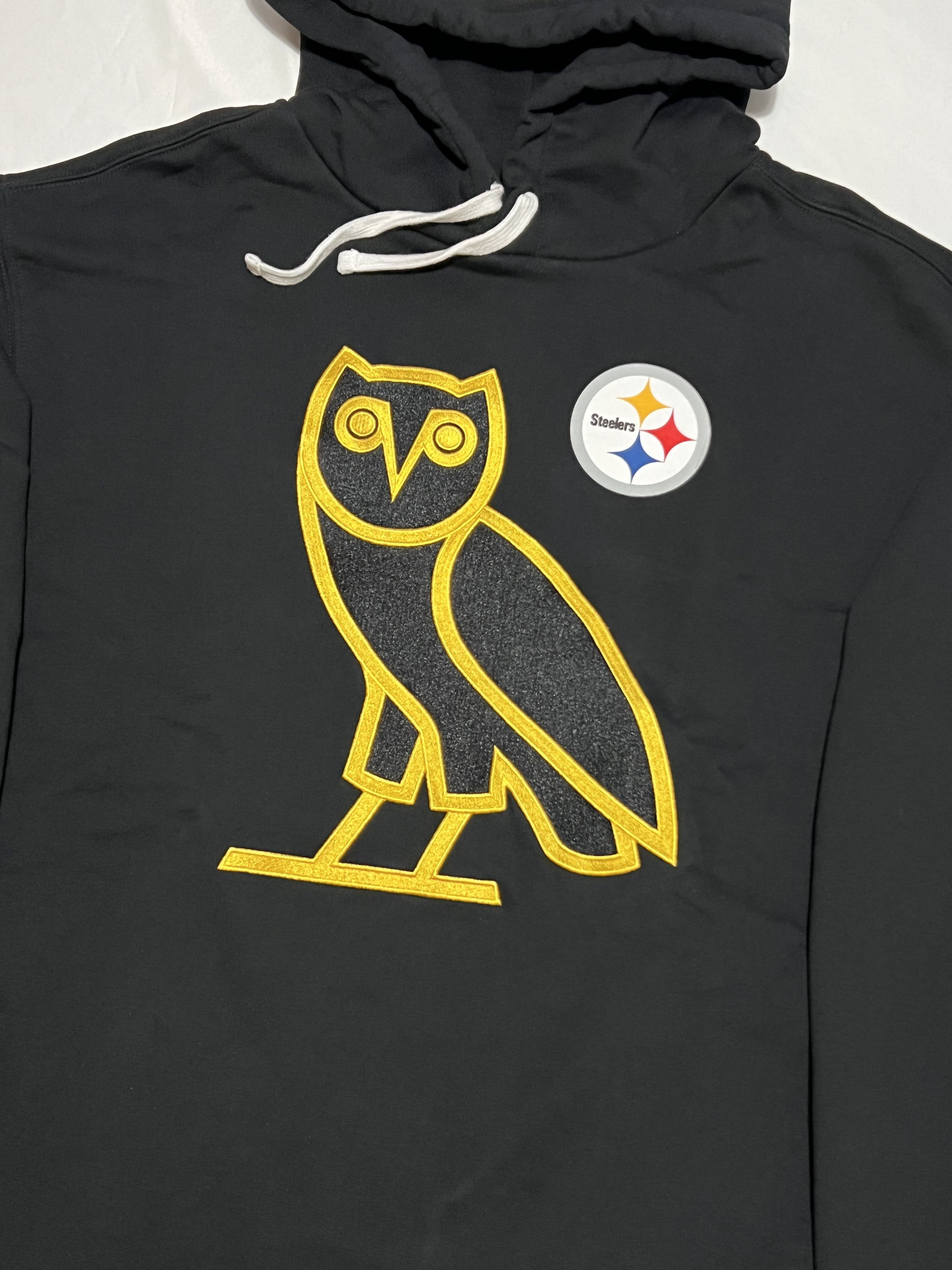 Drake OVO x NFL PITTSBURGH STEELERS OG OWL GAME DAY HOODIE Size US M / EU 48-50 / 2 - 4 Thumbnail