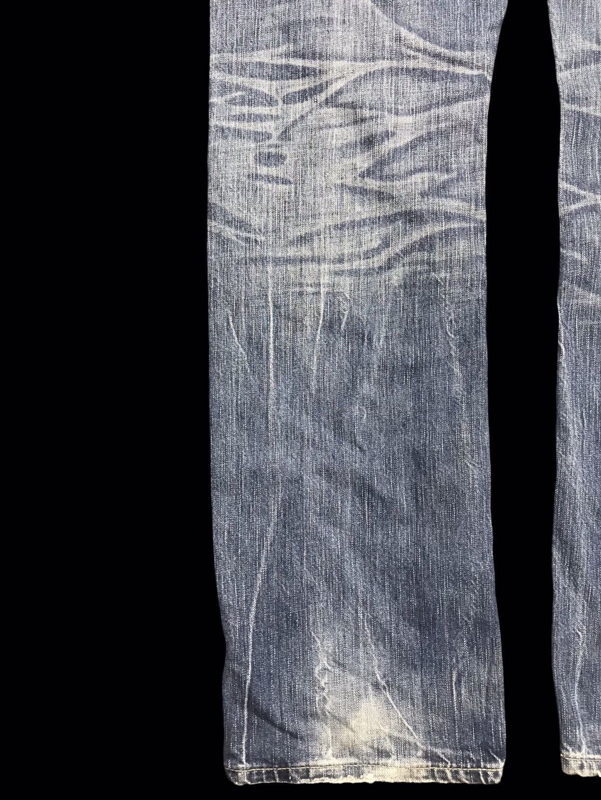 Edwin 💥DENIM ART💥ARCHIVAL EDWIN 503 SICK FADES DENIM F308 Size US 34 / EU 50 - 15 Thumbnail