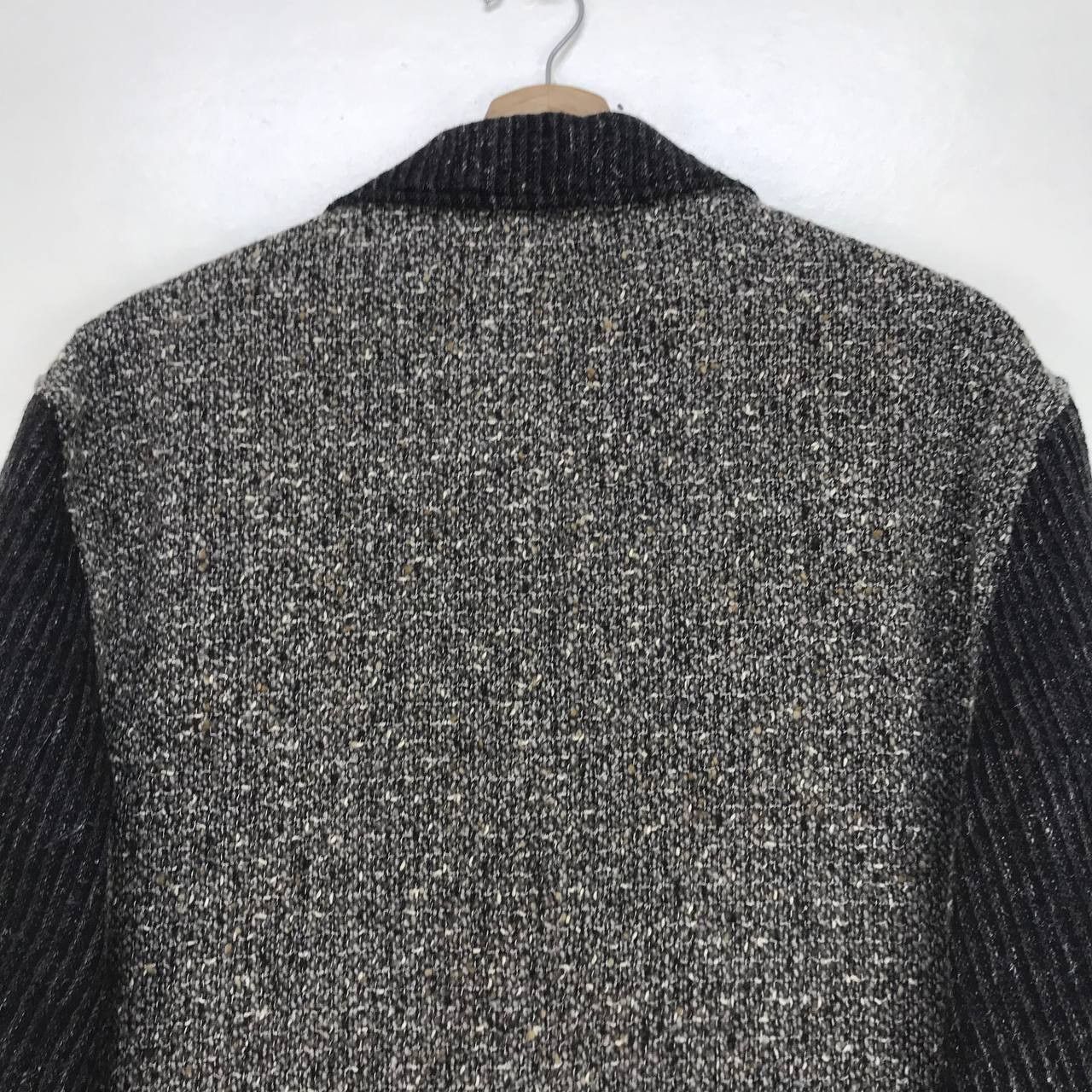Designer × Harris Tweed Italianamente Ilprimo Patchwork Tweed Coat Blazer Jacker Size US S / EU 44-46 / 1 - 20 Thumbnail