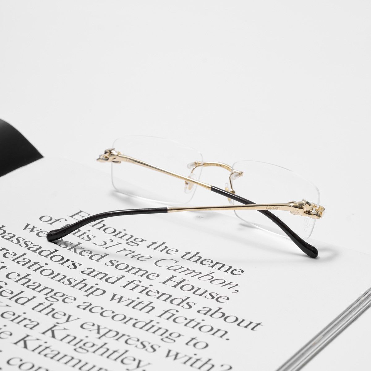Cartier CARTIER CT0281O 001 GLASSES Size ONE SIZE - 6 Thumbnail
