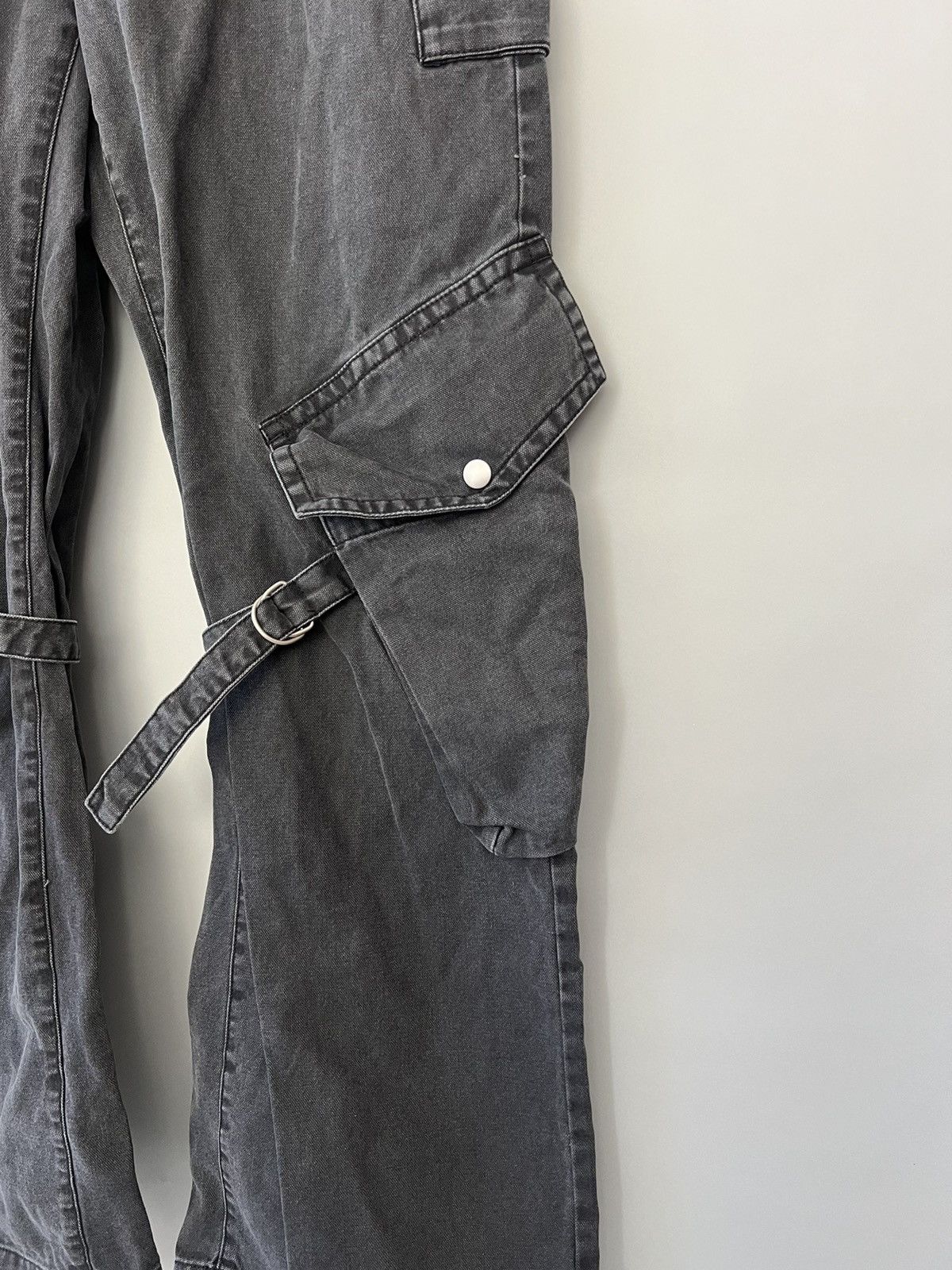 Acne Studios Acne Studios Flared Cargo Pants Size US 34 / EU 50 - 4 Thumbnail