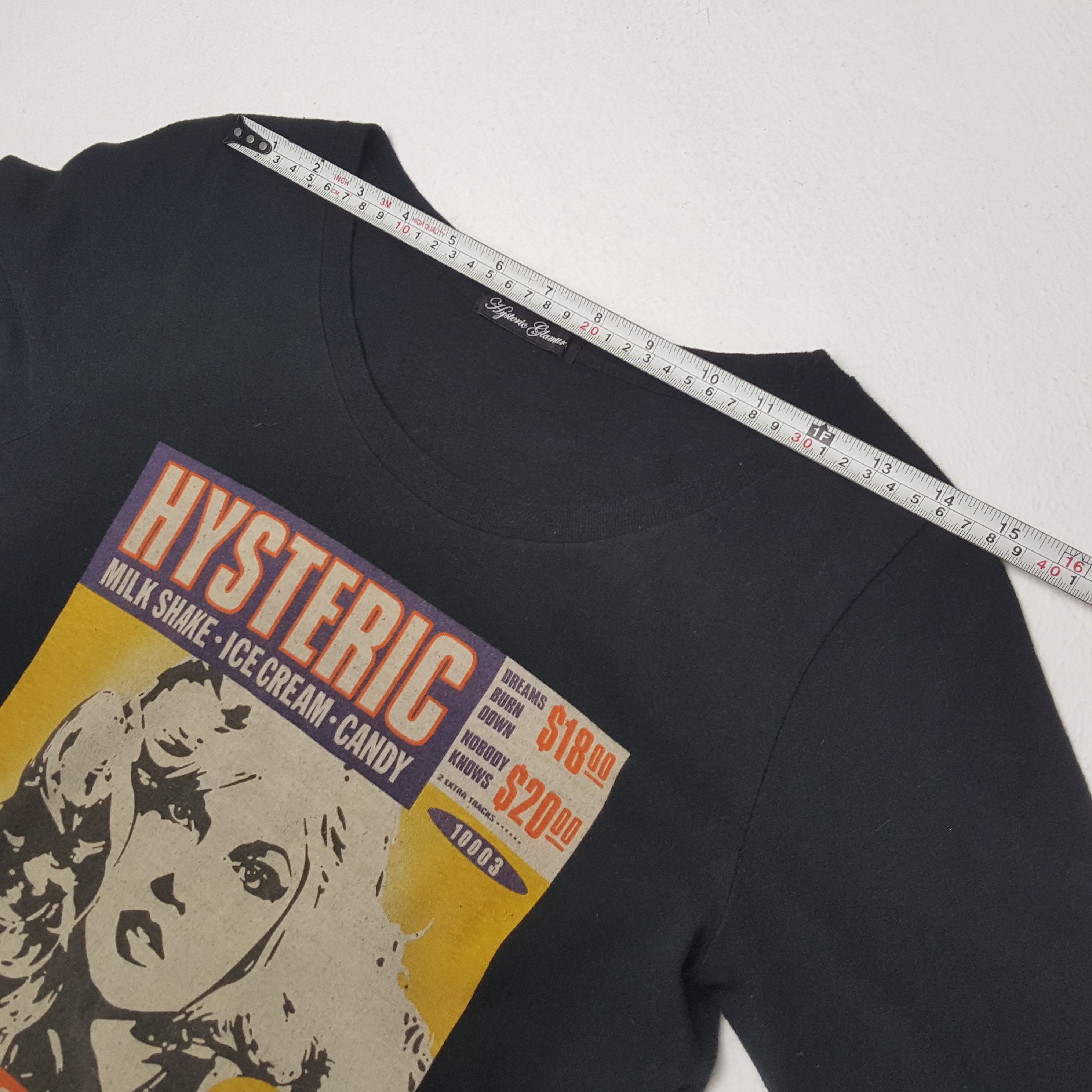 Hysteric Glamour HYSTERIC GLAMOUR Japanese Brand Streetwear Tshirt Size S / US 4 / IT 40 - 4 Thumbnail