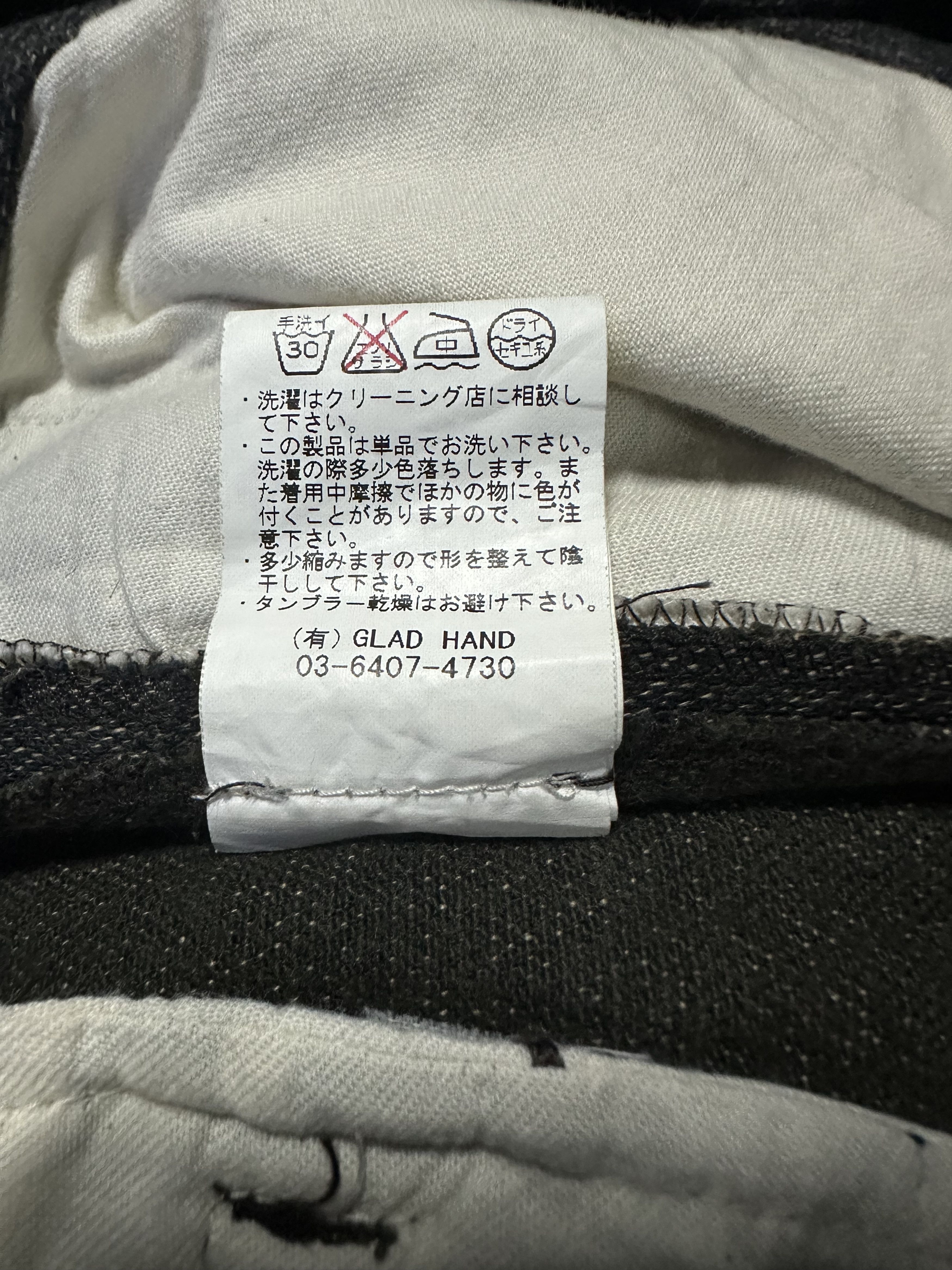 Freewheelers Japanese GangsterVille Salt Paper Buckle Back Trousers Pant Size US 32 / EU 48 - 19 Thumbnail