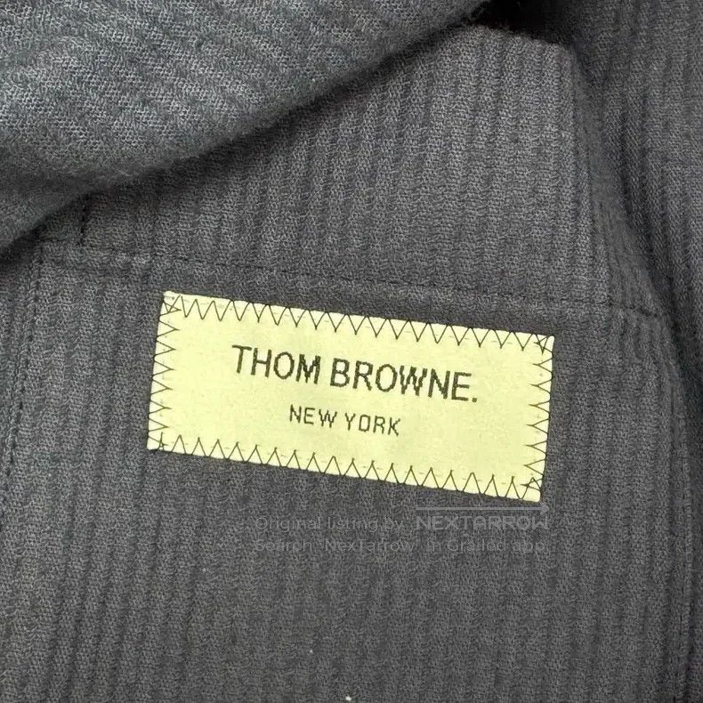 Thom Browne Thom Browne Corduroy Four Striped Shirt Jacket Size US XL / EU 56 / 4 - 3 Thumbnail