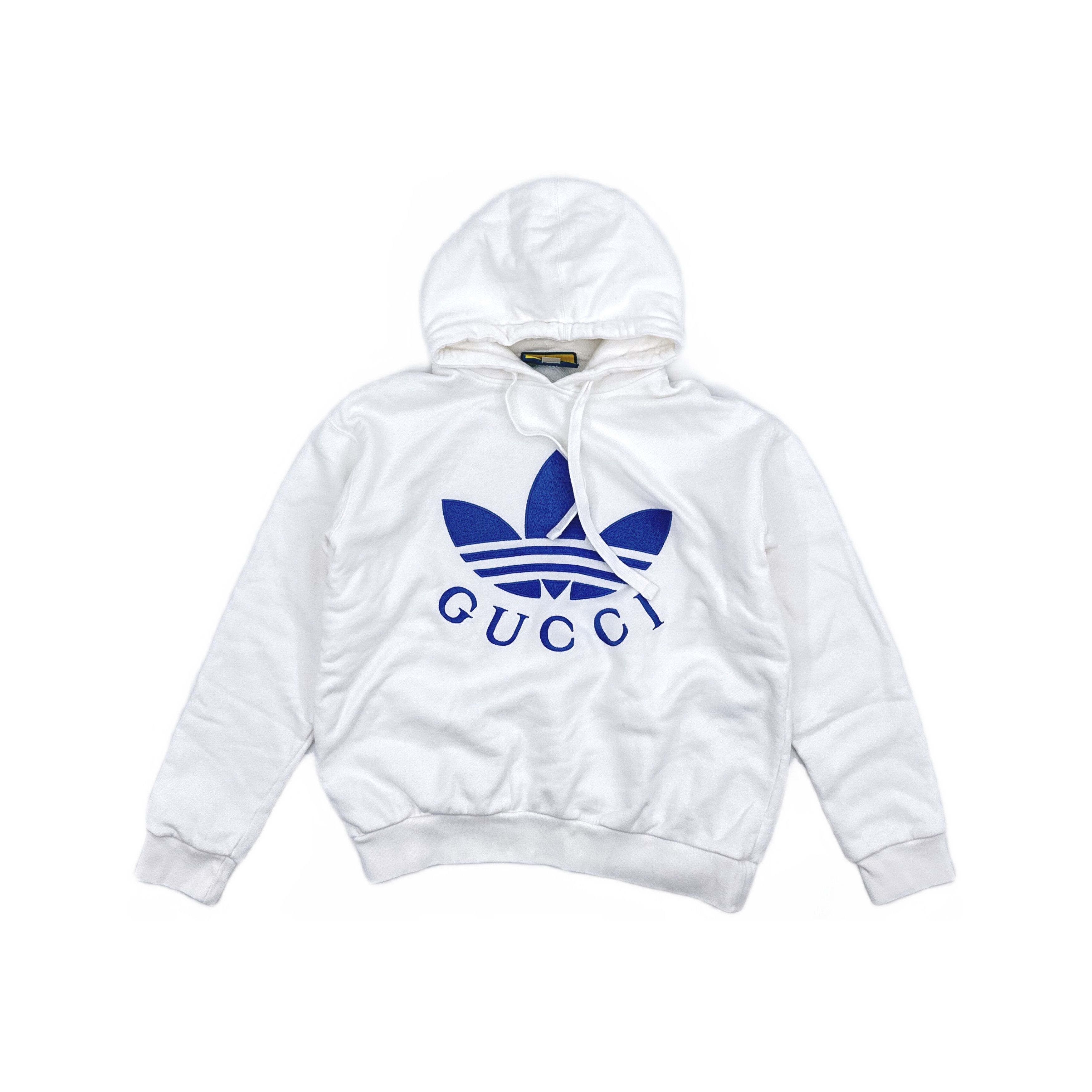 Gucci Gucci x Adidas Embroidered Hoodie Size S Size US S / EU 44-46 / 1 - 1 Thumbnail