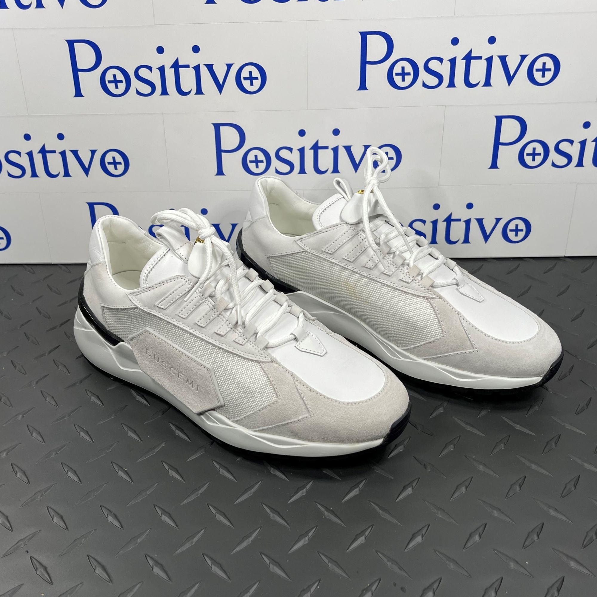 Buscemi Buscemi Run 2 White Suede Sneakers US 8 EU 41 Size US 8 / EU 41 - 4 Thumbnail