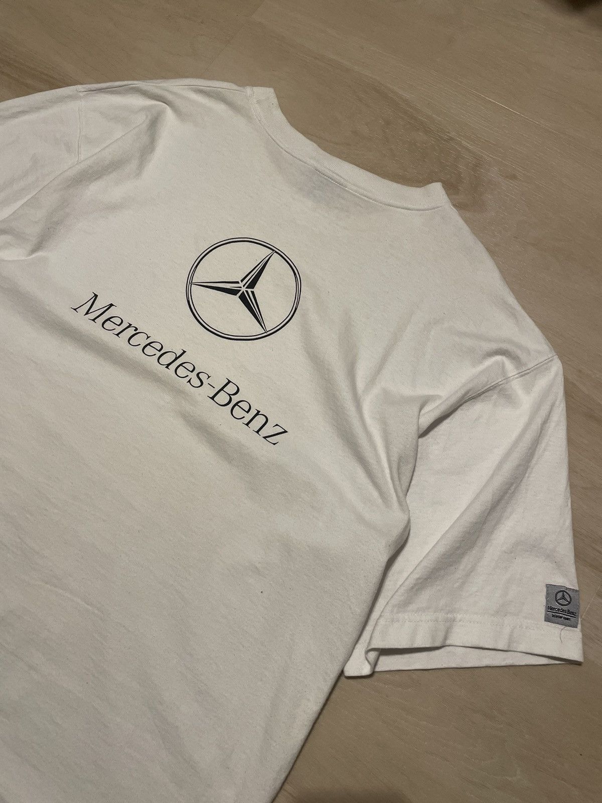 Mercedes-Benz Vintage Mercedes-Benz double sided T-shirt Size US XL / EU 56 / 4 - 2 Thumbnail