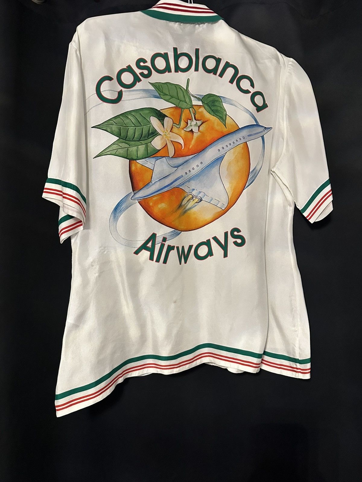 Casablanca Casablanca airways silk button up Size US XL / EU 56 / 4 - 3 Thumbnail