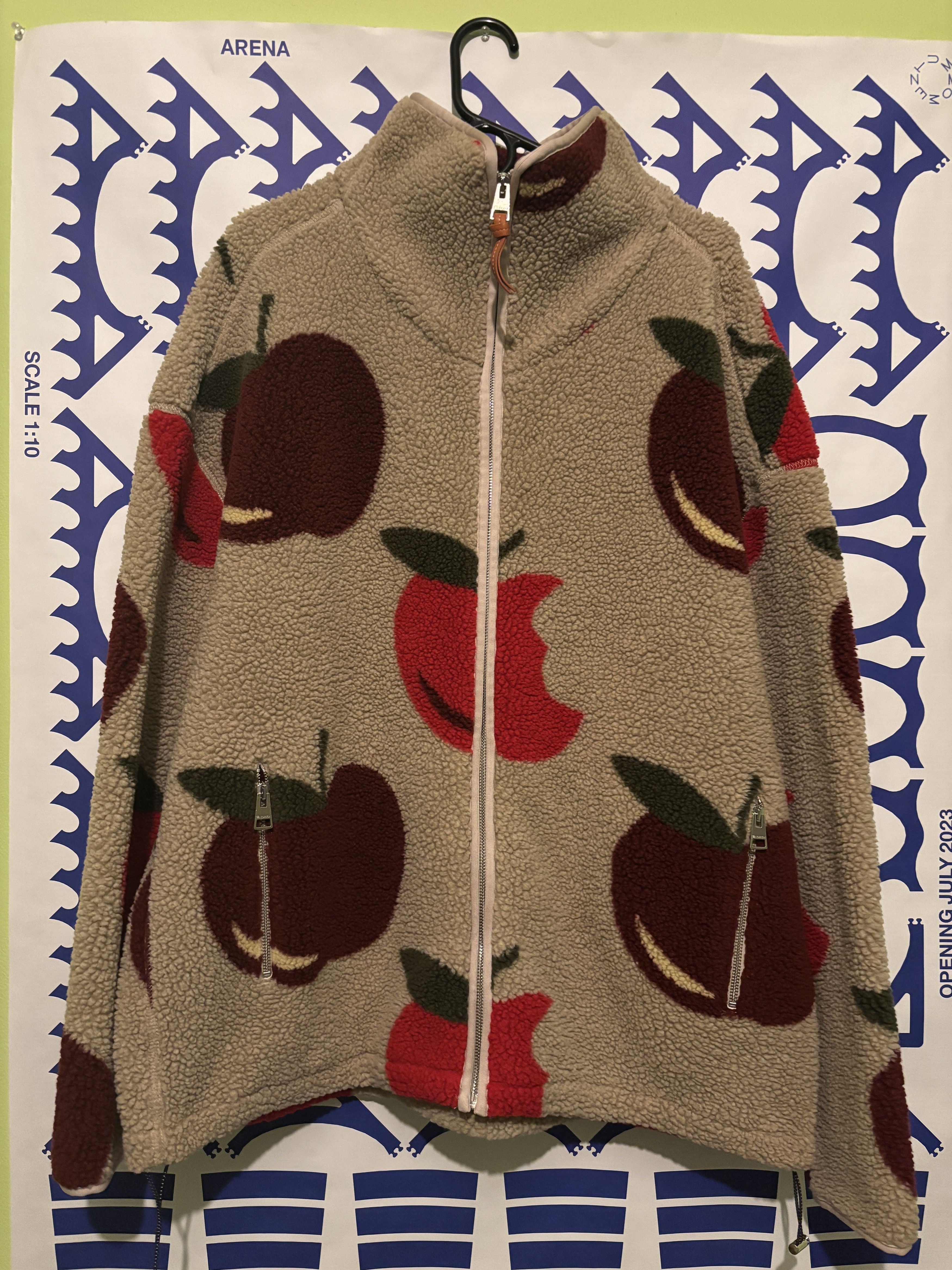 JW Anderson JW ANDERSON Bitten Apple Fleece Jacket Size US XL / EU 56 / 4 - 1 Thumbnail