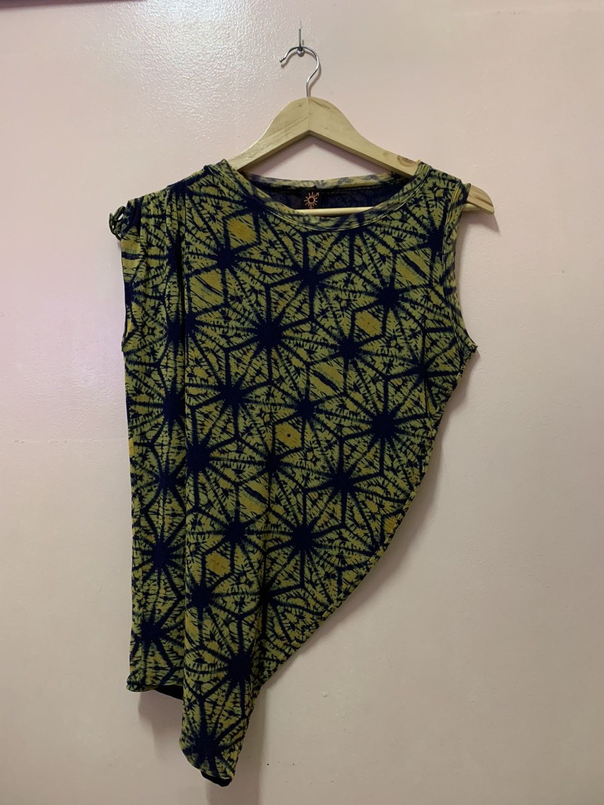 Jean Paul Gaultier 2000’s Jean Paul Gaultier - Tie Dye - Mesh Blouse Size M / US 6-8 / IT 42-44 - 4 Thumbnail