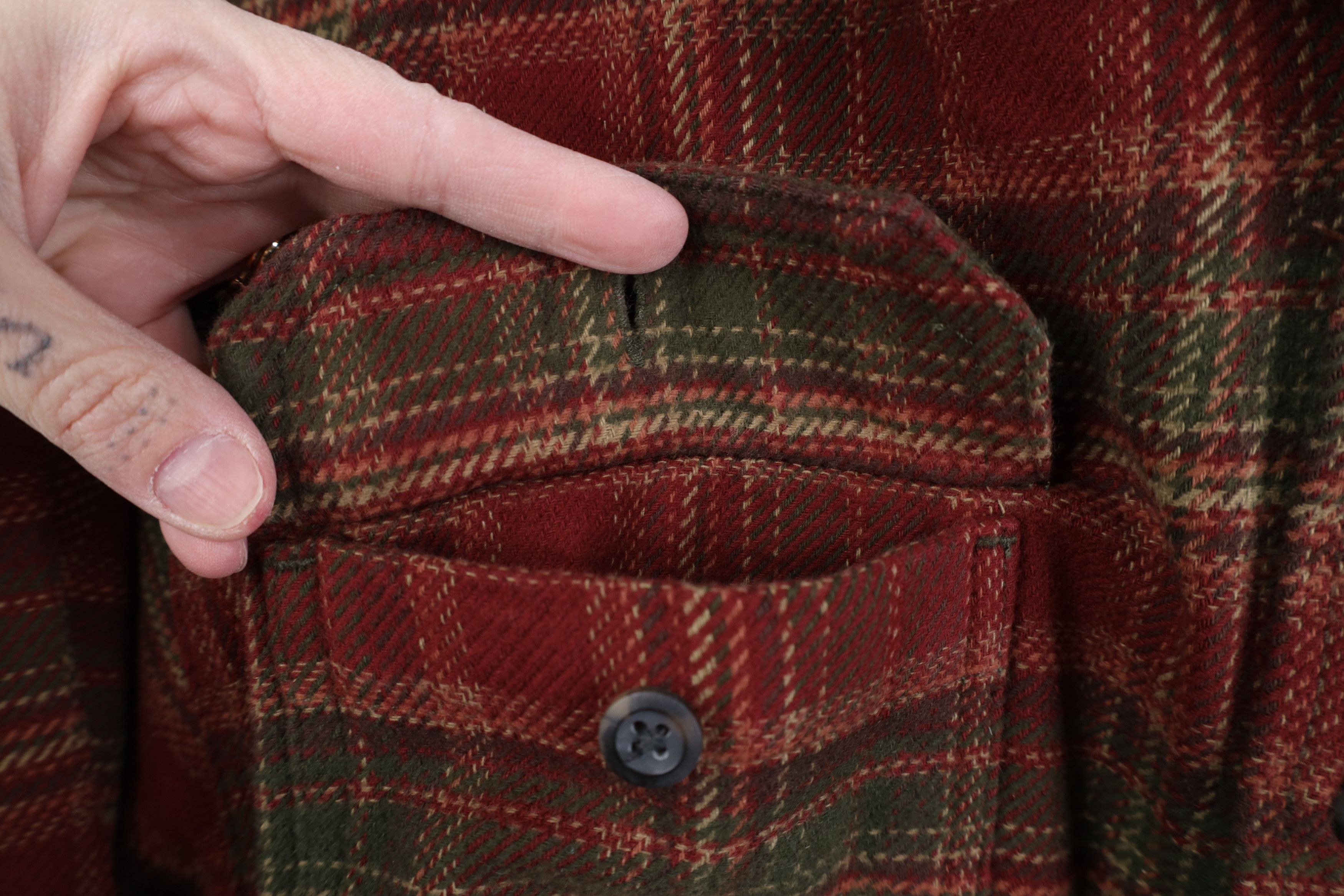 Orvis Vintage Orvis Heavyweight Button Shirt Jacket Jac Plaid Size US L / EU 52-54 / 3 - 5 Thumbnail