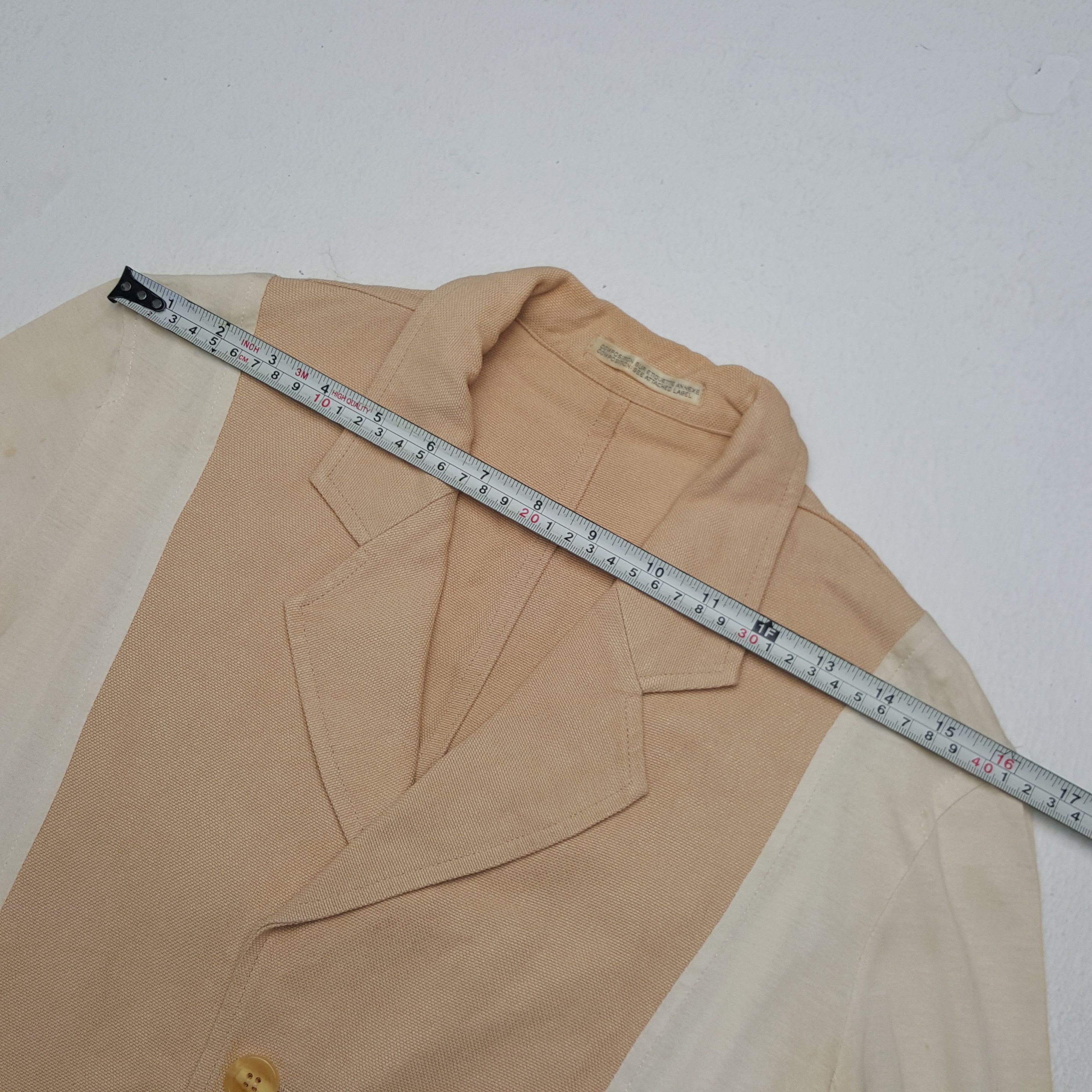 Japanese Brand × Vintage × Yohji Yamamoto Vintage Yohji Yamamoto Japanese Designer Blazer Size 36R - 4 Thumbnail