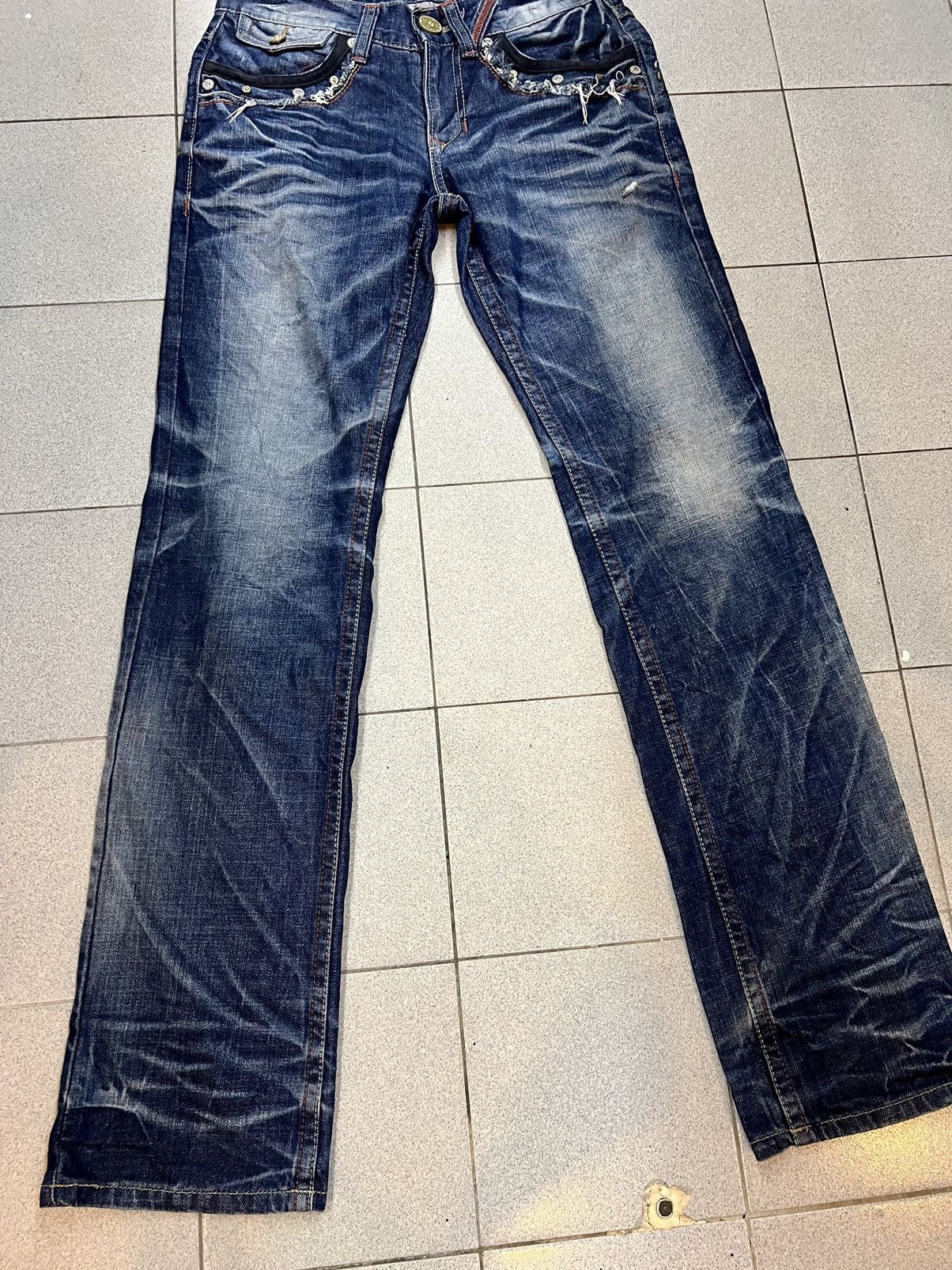 Hysteric Glamour Redpepper Seditionaries Distressed Jeans Size US 32 / EU 48 - 4 Thumbnail