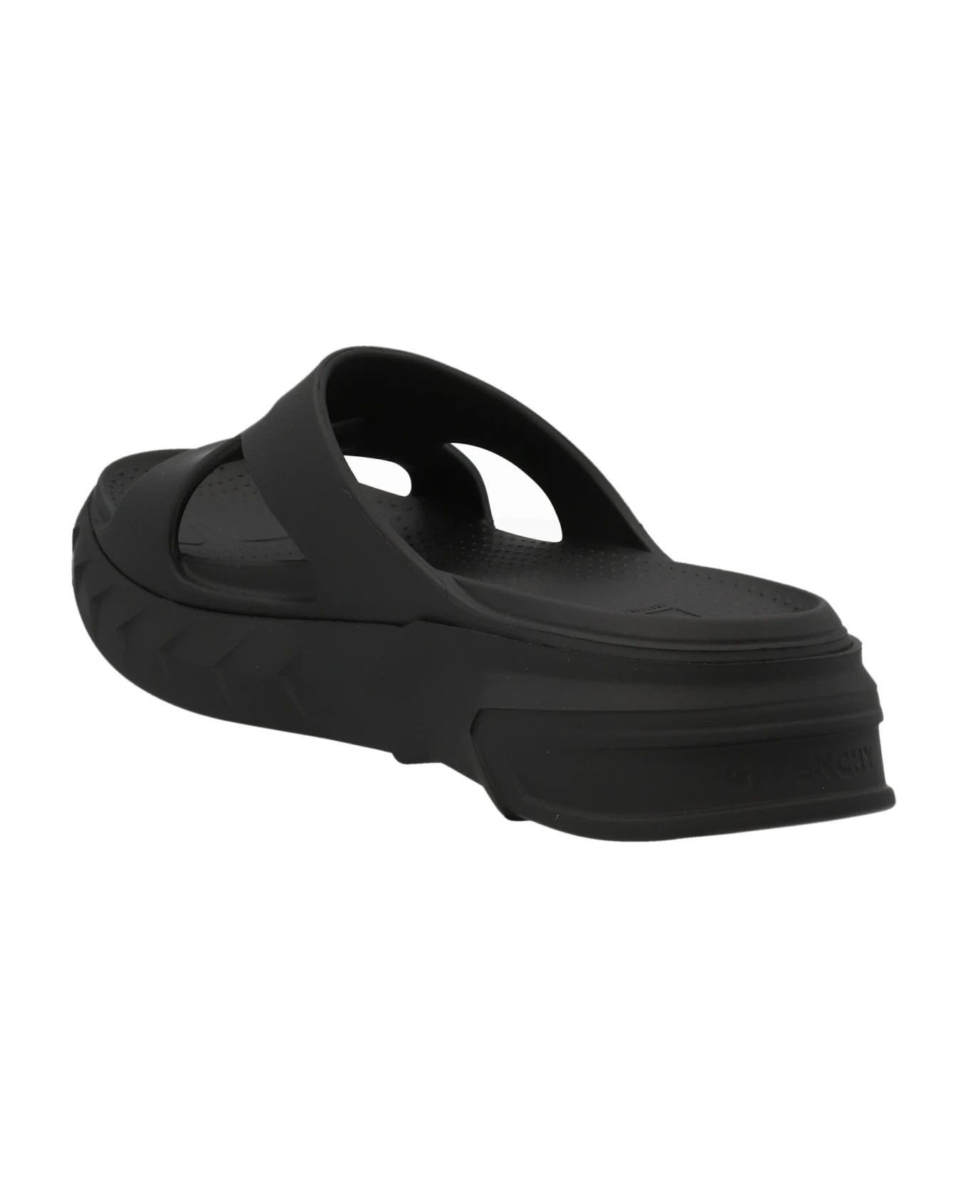 Givenchy o1n1vont0326 Marshmallow Slides in Black Size US 9 / EU 42 - 2 Thumbnail