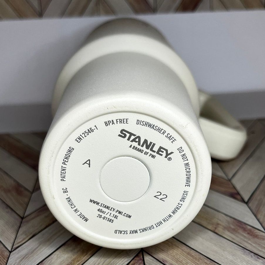 Other Stanley The Quencher H2.0 Travel Tumbler Cream 40 OZ Size ONE SIZE - 4 Thumbnail