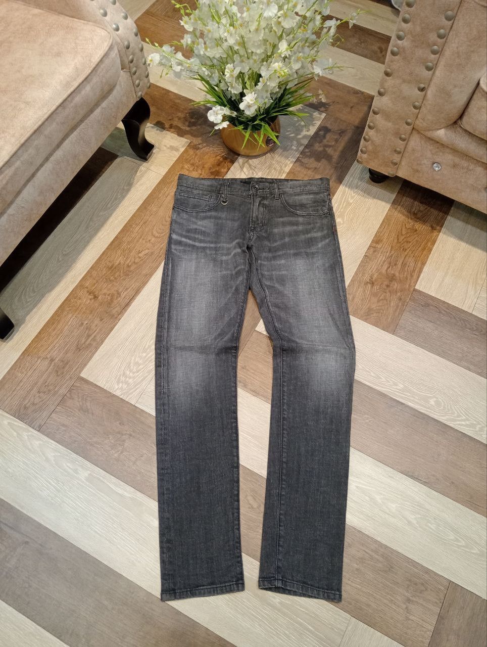 Tete Homme TETE HOMME ISSEY MIYAKE DENIM JEANS Size US 34 / EU 50 - 1 Thumbnail