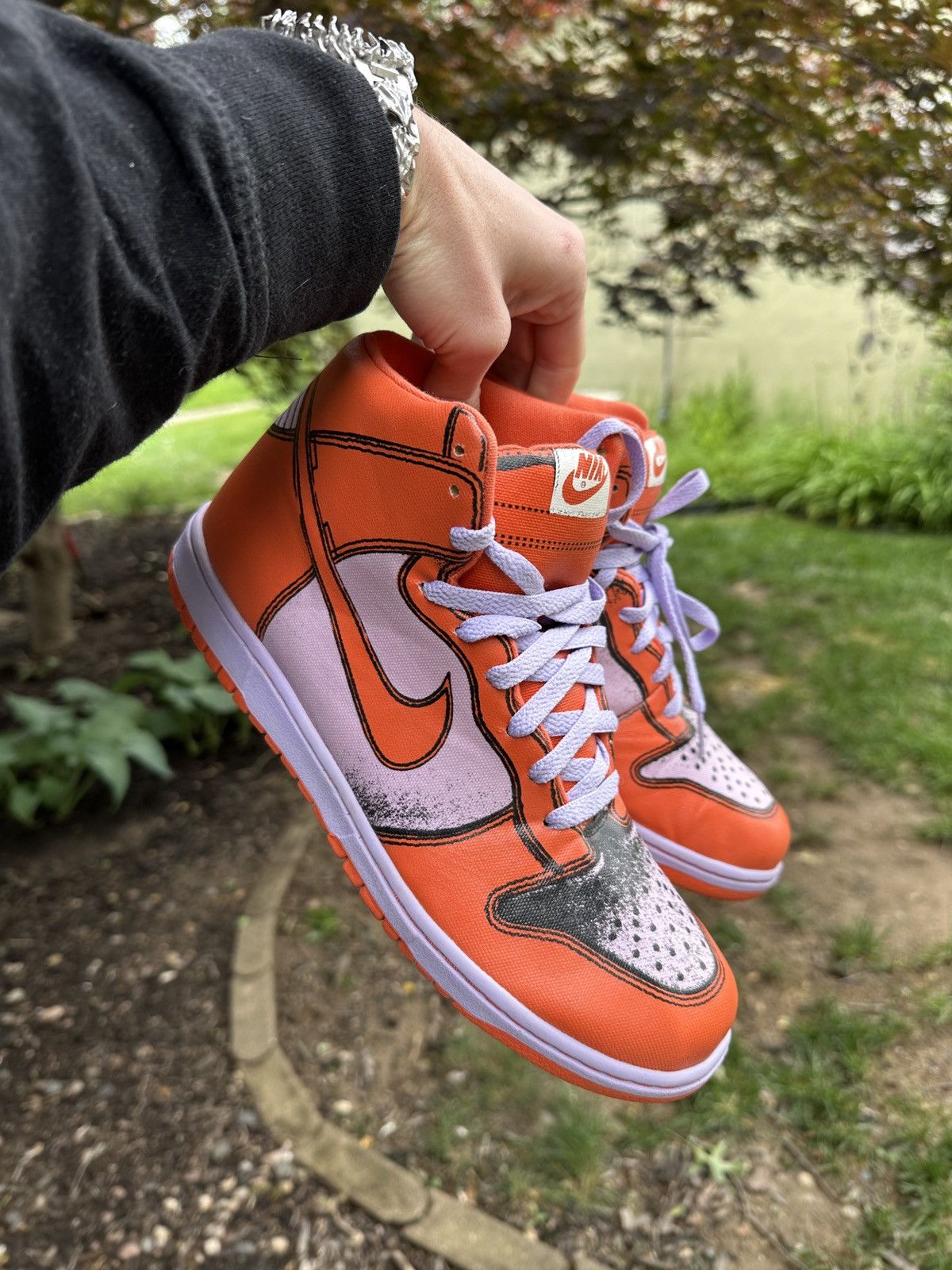 Nike Dunk High 1 Piece (Premium) Size US 9.5 / EU 42-43 - 10 Thumbnail
