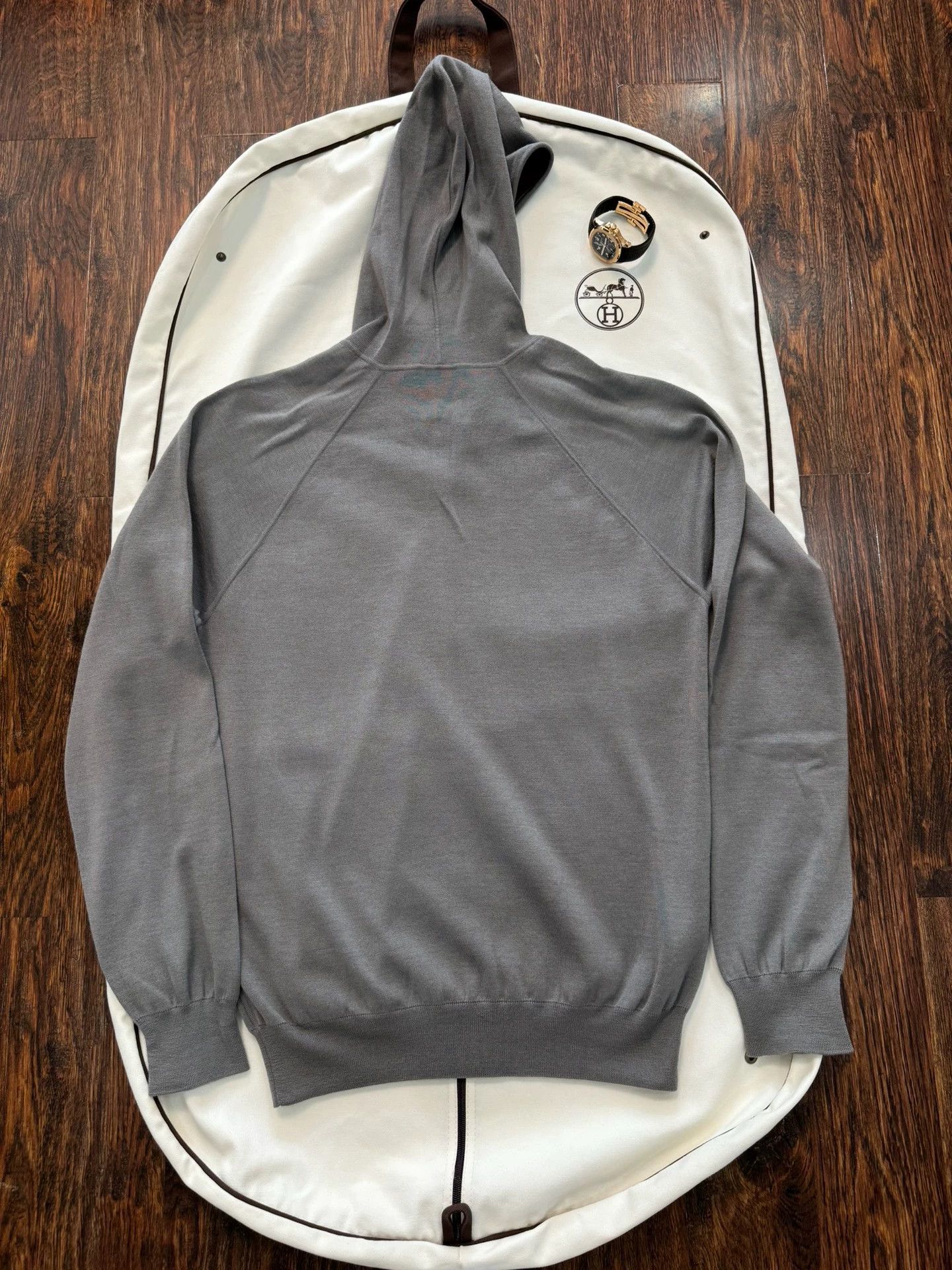 Hermes Hermès Cashmere Lightly Worn S Hoodie Jackets Size US S / EU 44-46 / 1 - 4 Thumbnail
