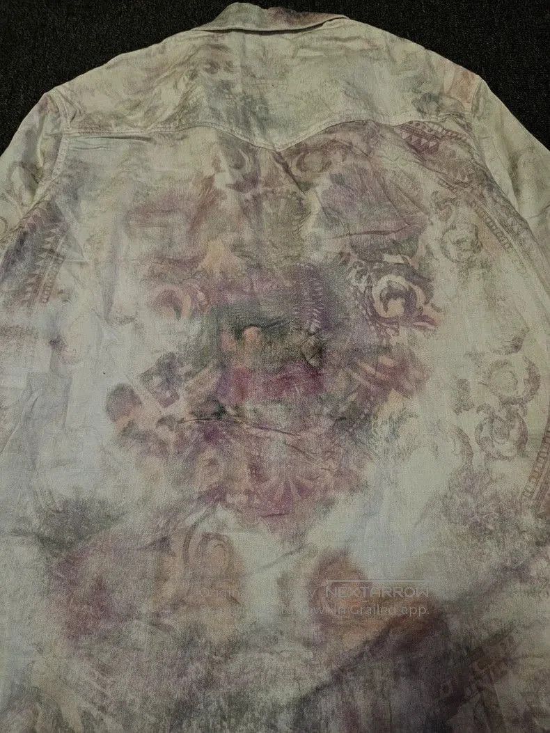 Balmain Balmain Floral Print Long Sleeve Shirt. Size US XL / EU 56 / 4 - 5 Thumbnail
