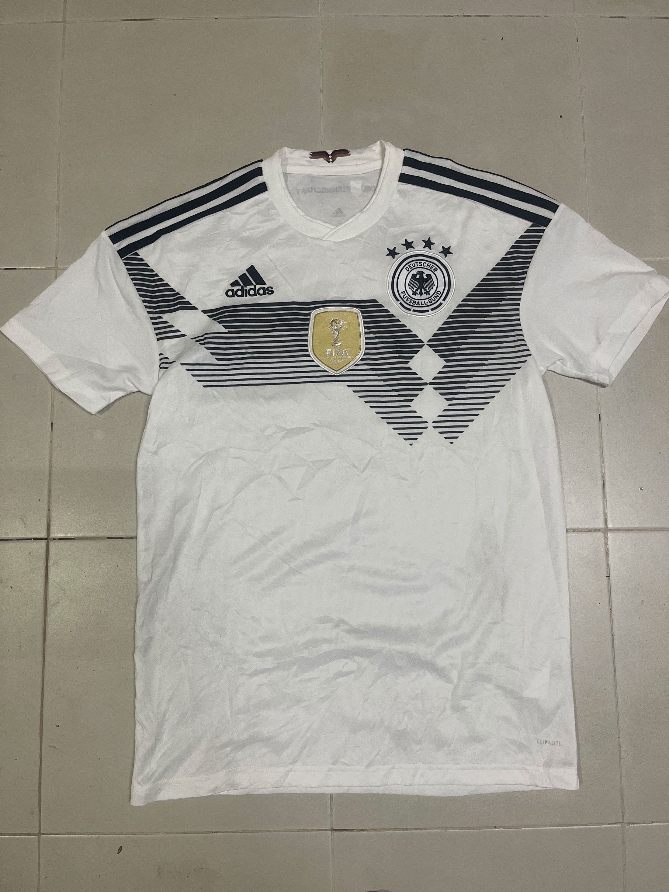 Adidas Adidas Germany 2014 World Cup Kit Deutschland Size US S / EU 44-46 / 1 - 1 Thumbnail