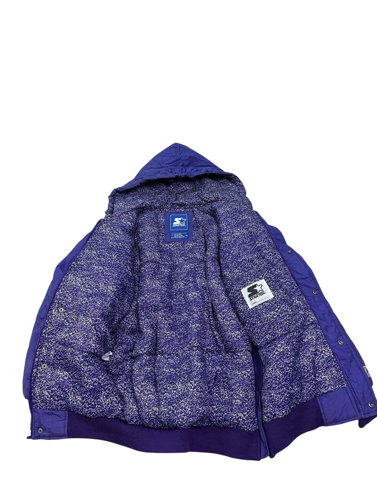 Kanto Starter RARE VINTAGE 90s STARTER HUSKIES PUFFER JACKET Size US XL / EU 56 / 4 - 12 Thumbnail
