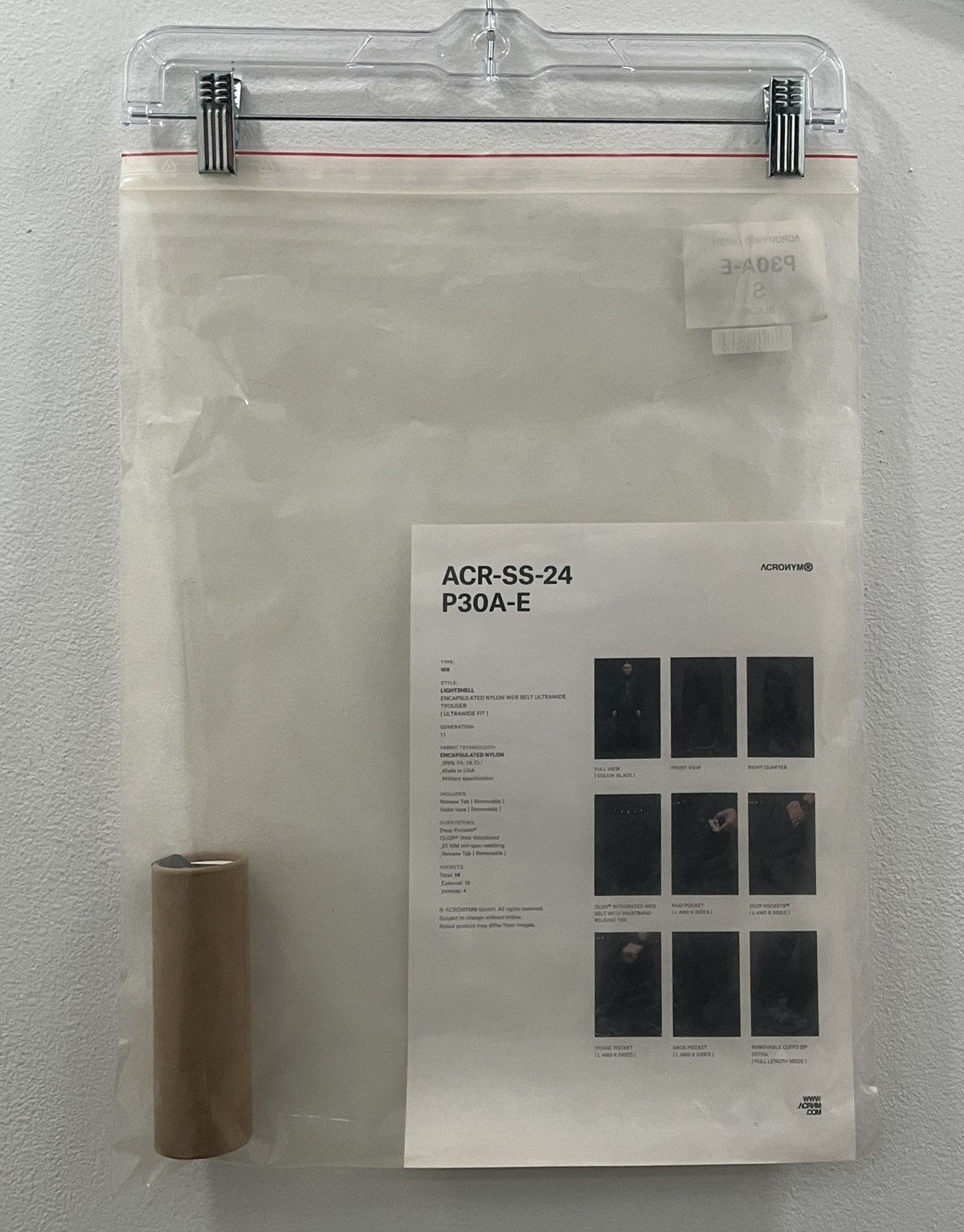 Acronym ACR-SS-24 [P30A-E](SMALL) Size US 32 / EU 48 - 11 Thumbnail
