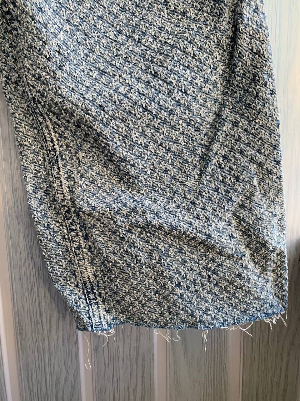 Japanese Brand × Rag & Bone Rag & Bone Logan Mid-Rise Wide Leg Indigo Tweed Denim Jeans Size US 31 - 17 Thumbnail