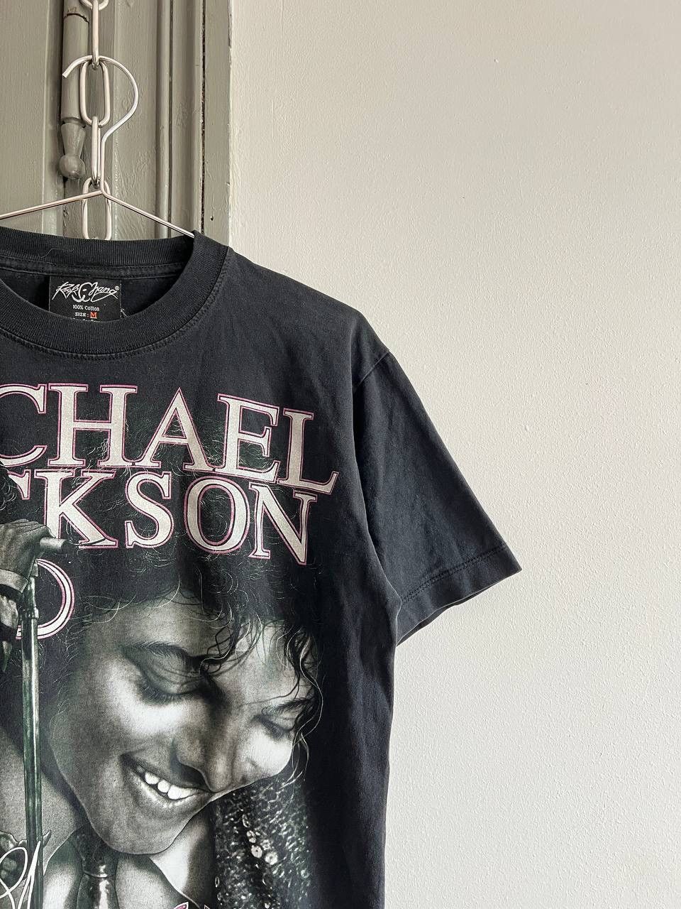 Band Tees × Michael Jackson Michael Jackson 1958-2009 King Of Pop Singer Promo Tee Band Size US M / EU 48-50 / 2 - 5 Thumbnail