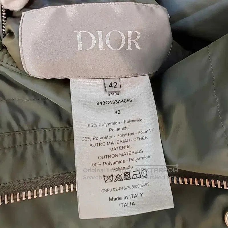 Dior Dior Military Green Nylon Men's Jacket . Size US XL / EU 56 / 4 - 2 Thumbnail