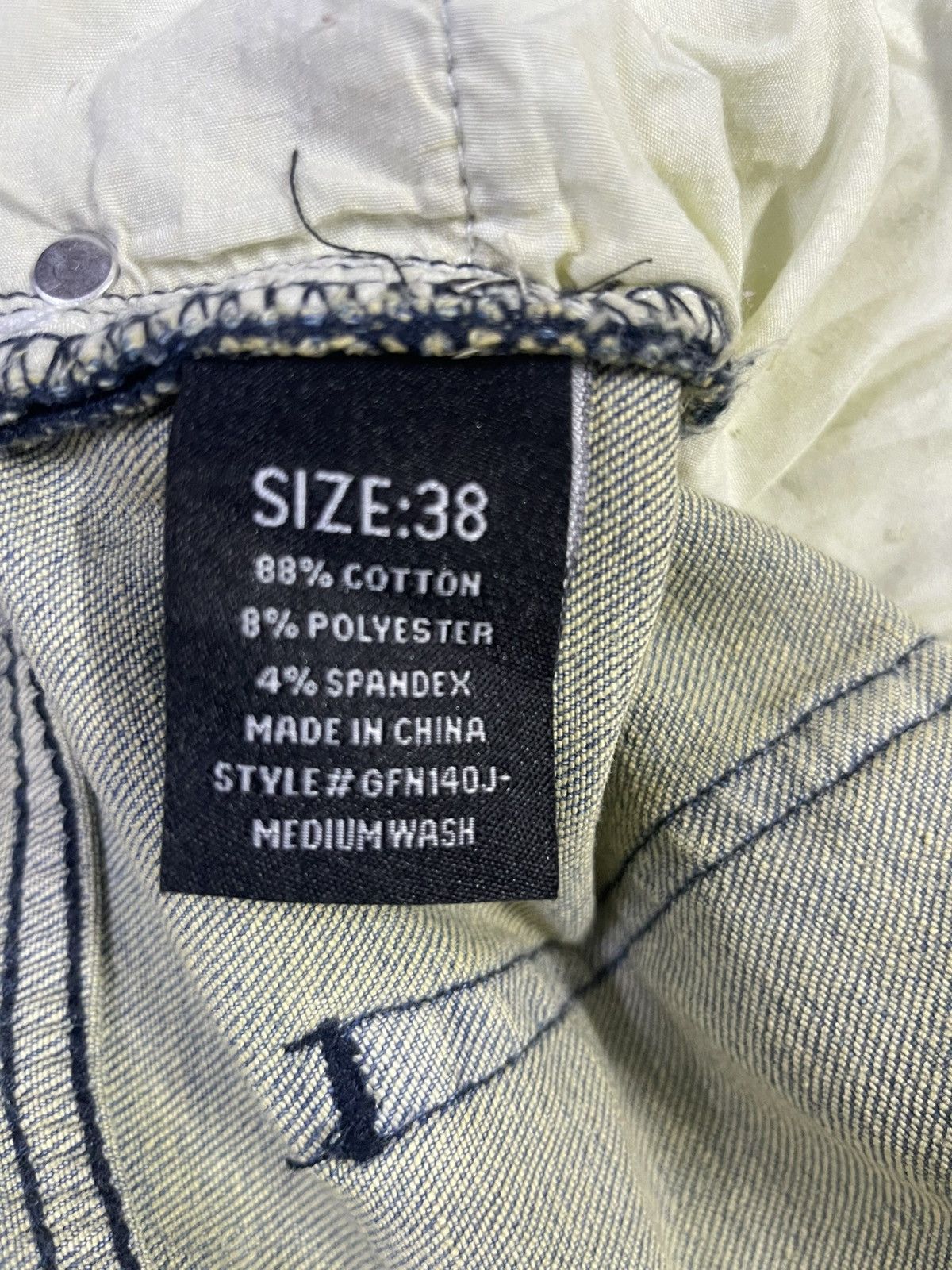 Other Stacked Jeans Retro Streetware Size US 40 / EU 56 - 16 Thumbnail