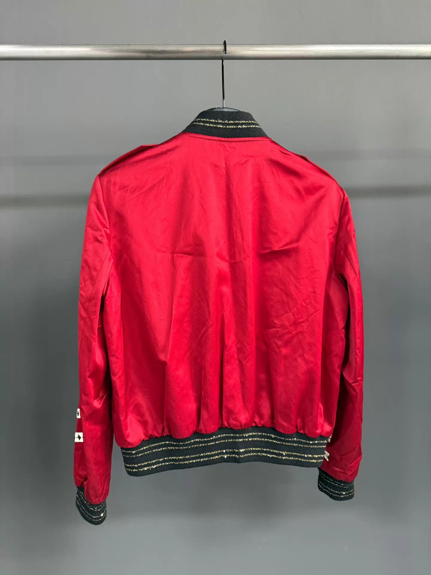 Saint Laurent Paris SLP Runway Court Silk Jacket BWR 48 Jeno Size US M / EU 48-50 / 2 - 2 Thumbnail