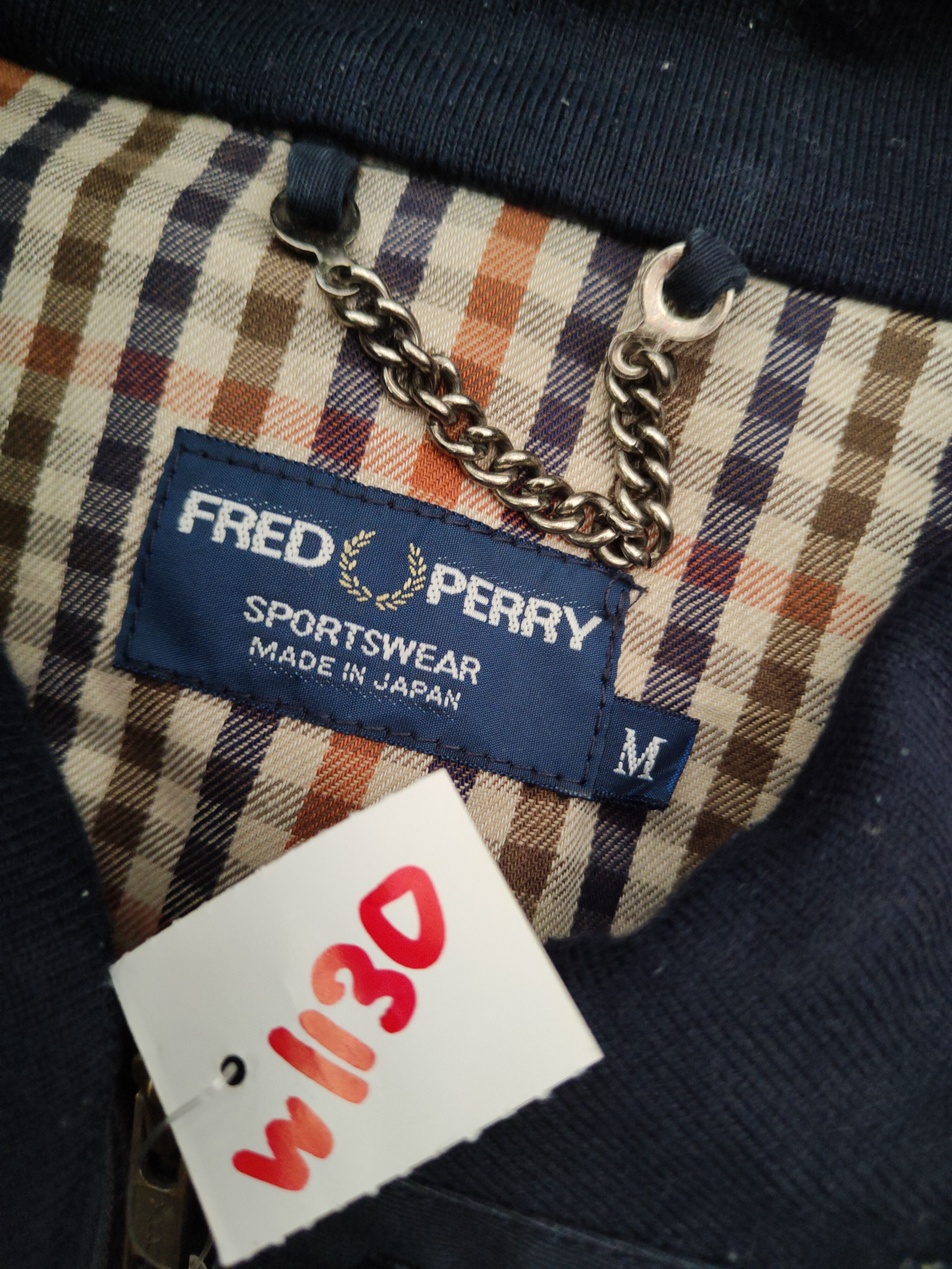 Fred Perry Fred Perry Navy Sportwear Jackets #W1130 Size US M / EU 48-50 / 2 - 12 Thumbnail