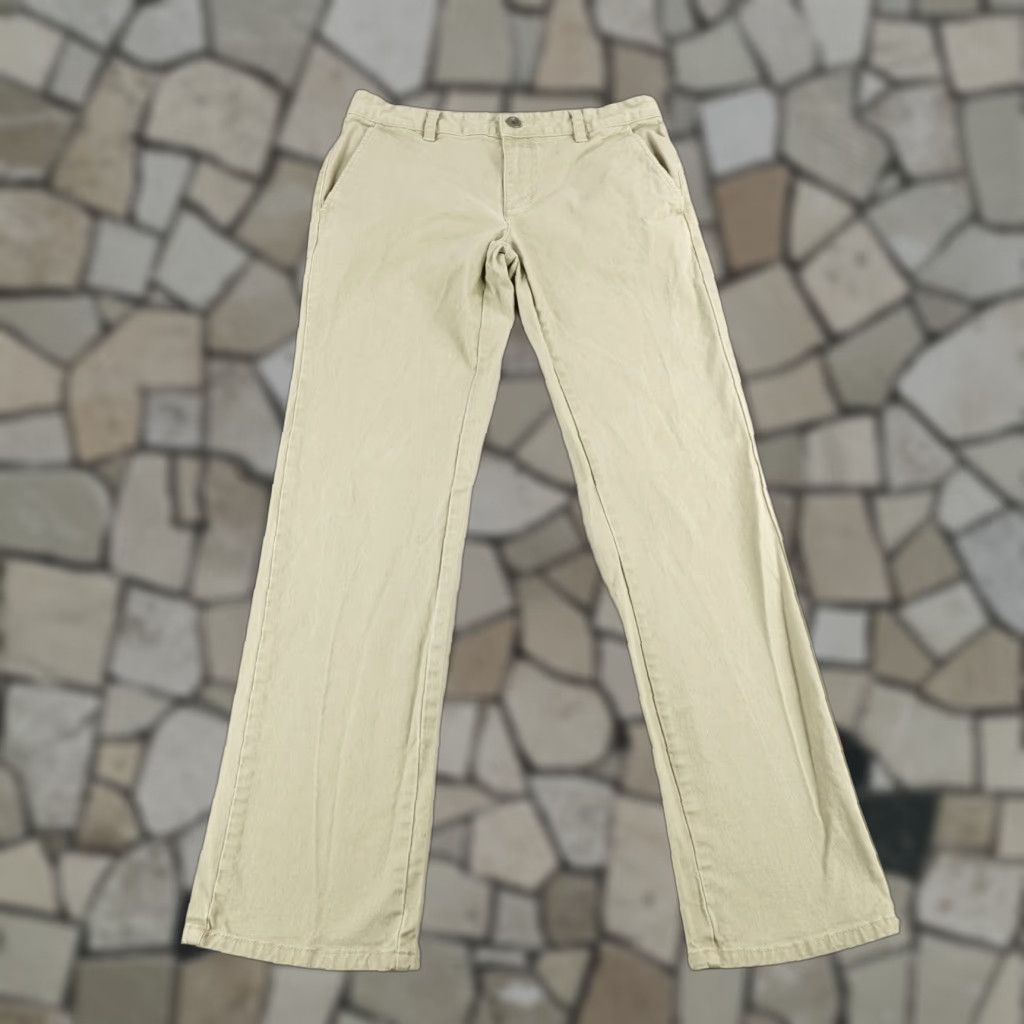 RVCA RVCA Pants Mens 31 Khaki Beige All Time Chino Straight Leg Skater Stretch Twill Casual Workwear Travel Lounge Mens 31 Khaki Beige Size US 31 - 1 Thumbnail