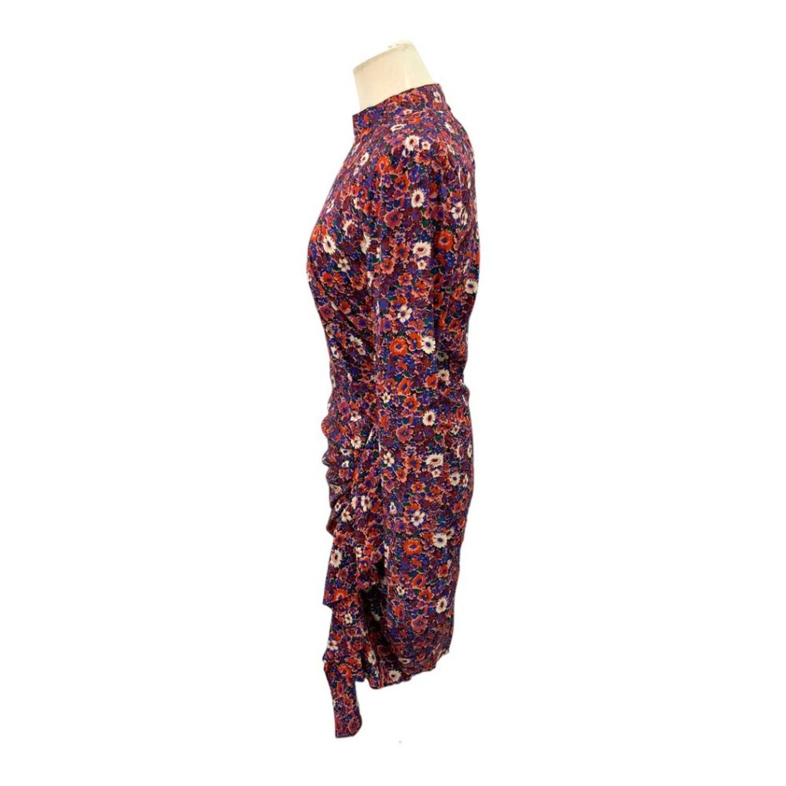 Veronica Beard Veronica Beard Louella High Neck Long Sleeve Dress Size 6 Size M / US 6-8 / IT 42-44 - 6 Thumbnail