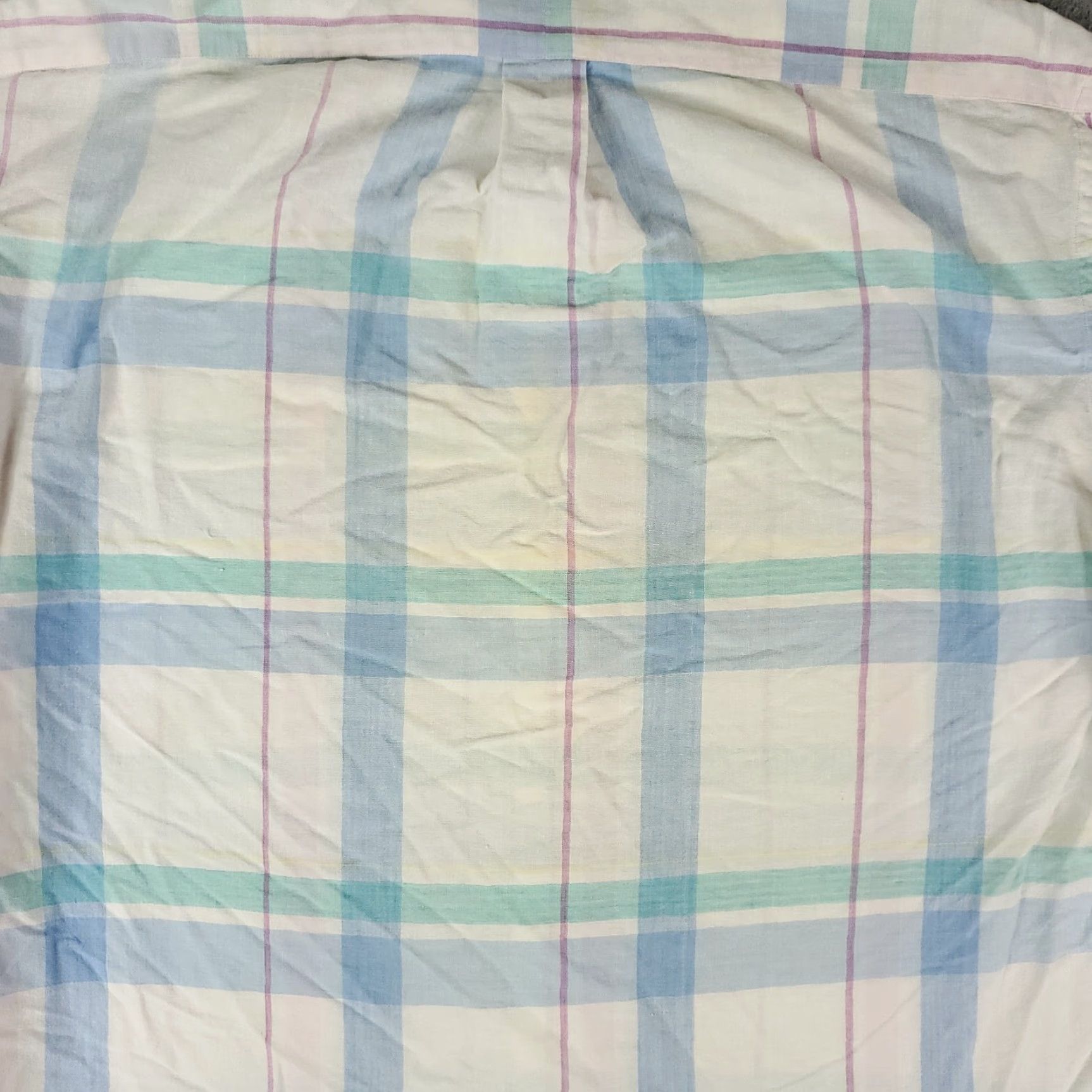 Ralph Lauren VINTAGE Ralph Lauren Shirt Men XL Blue Plaid Button-Up Pony Logo 90s CPO/Workwear Style, Regular Fit Size US XL / EU 56 / 4 - 7 Thumbnail