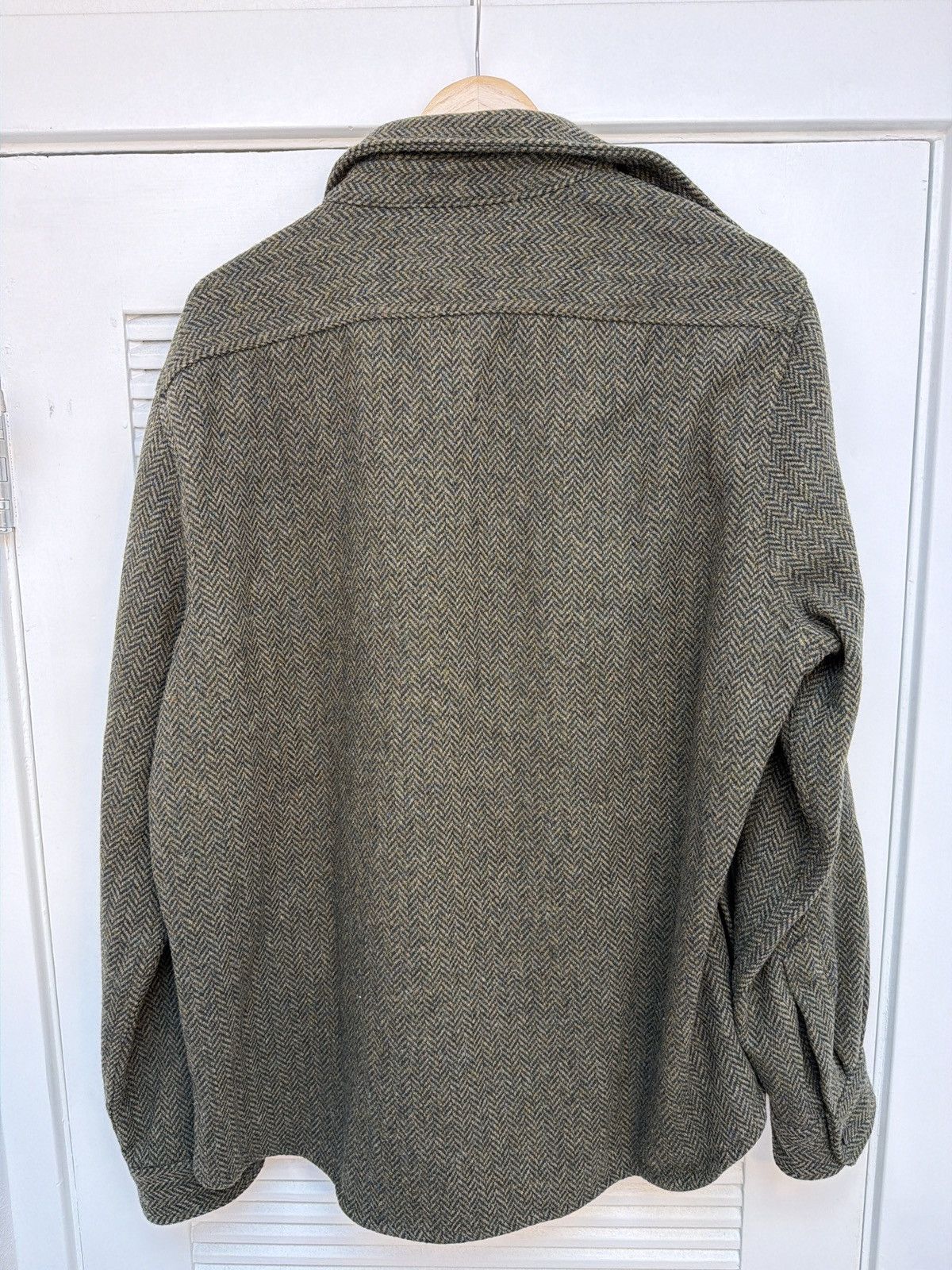 J.Crew J Crew Wool Herringbone Jacket Size US L / EU 52-54 / 3 - 4 Thumbnail