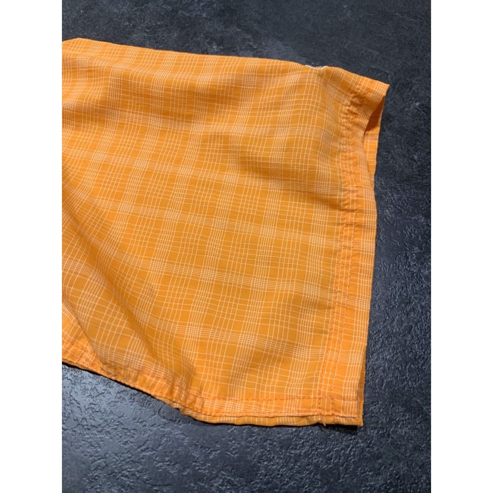Vintage VINTAGE Drake Mens Short Sleeve Button-Up Fishing Shirt Lightweight Orange Large Mens Size US L / EU 52-54 / 3 - 2 Thumbnail