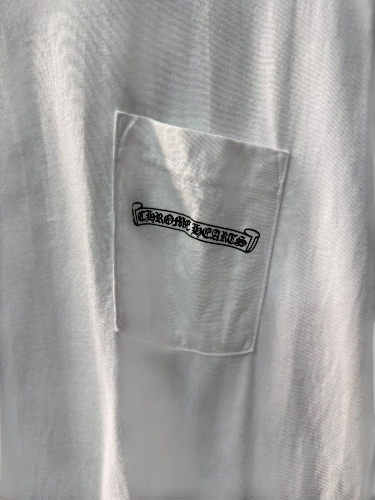 Chrome Hearts Chrome Hearts White Scroll Shirt Size US L / EU 52-54 / 3 - 3 Thumbnail