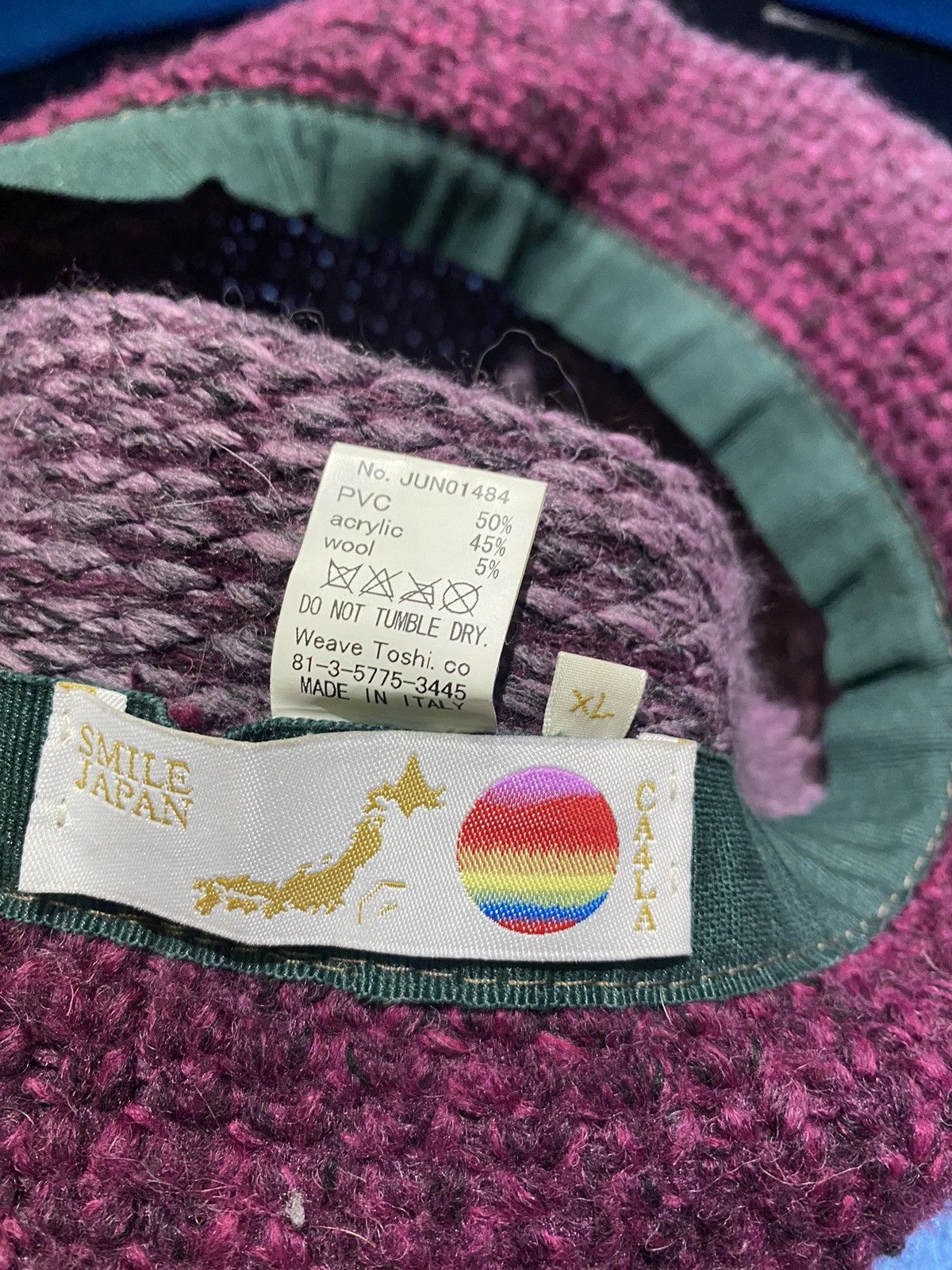 CA4LA × Issey Miyake × Japanese Brand Vtg Ca4la gradian hat Size ONE SIZE - 10 Thumbnail