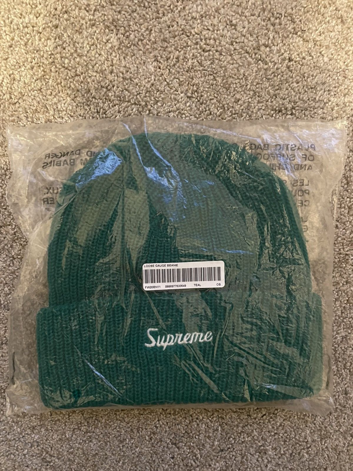 Supreme Supreme loose gauge beanie Size ONE SIZE - 1 Thumbnail